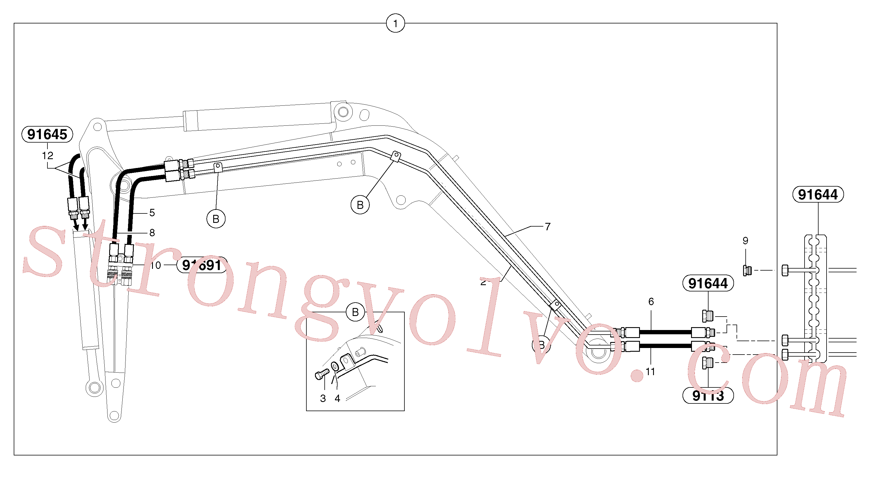 PJ4194092 Volvo(91651X1 Montagem)