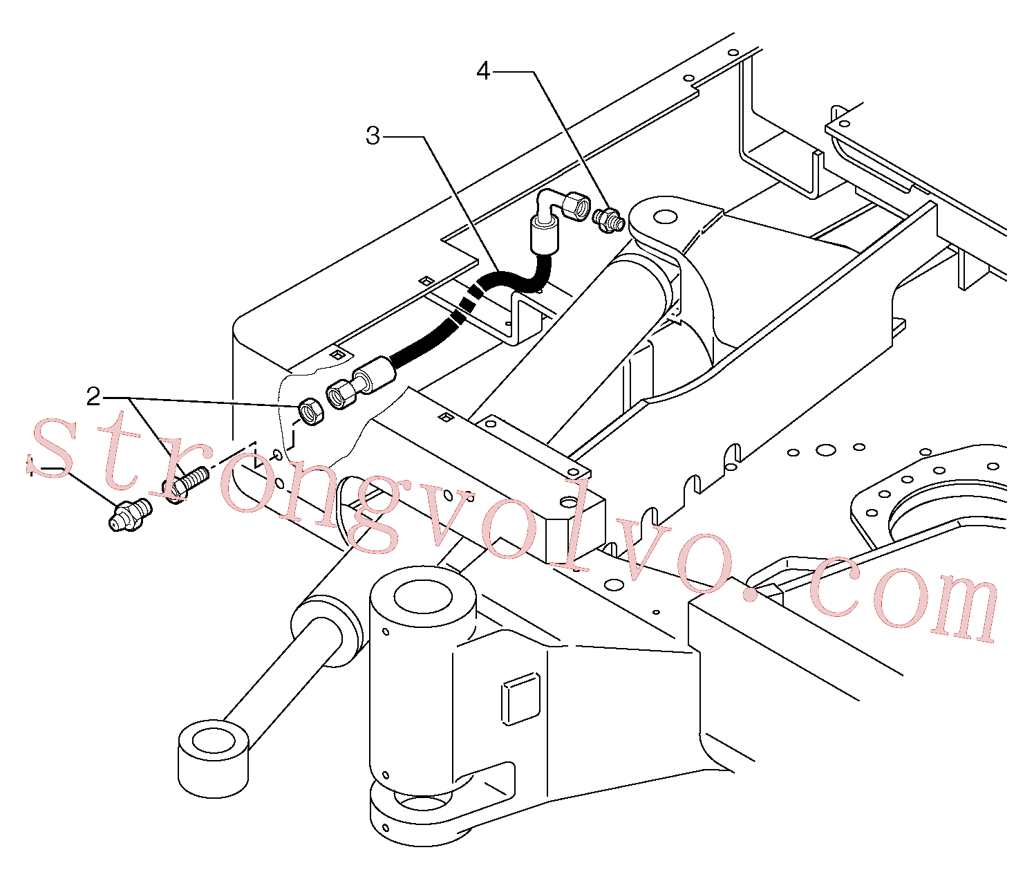 PJ4750189 Volvo Lubrificação(9716GZ1 Montagem)