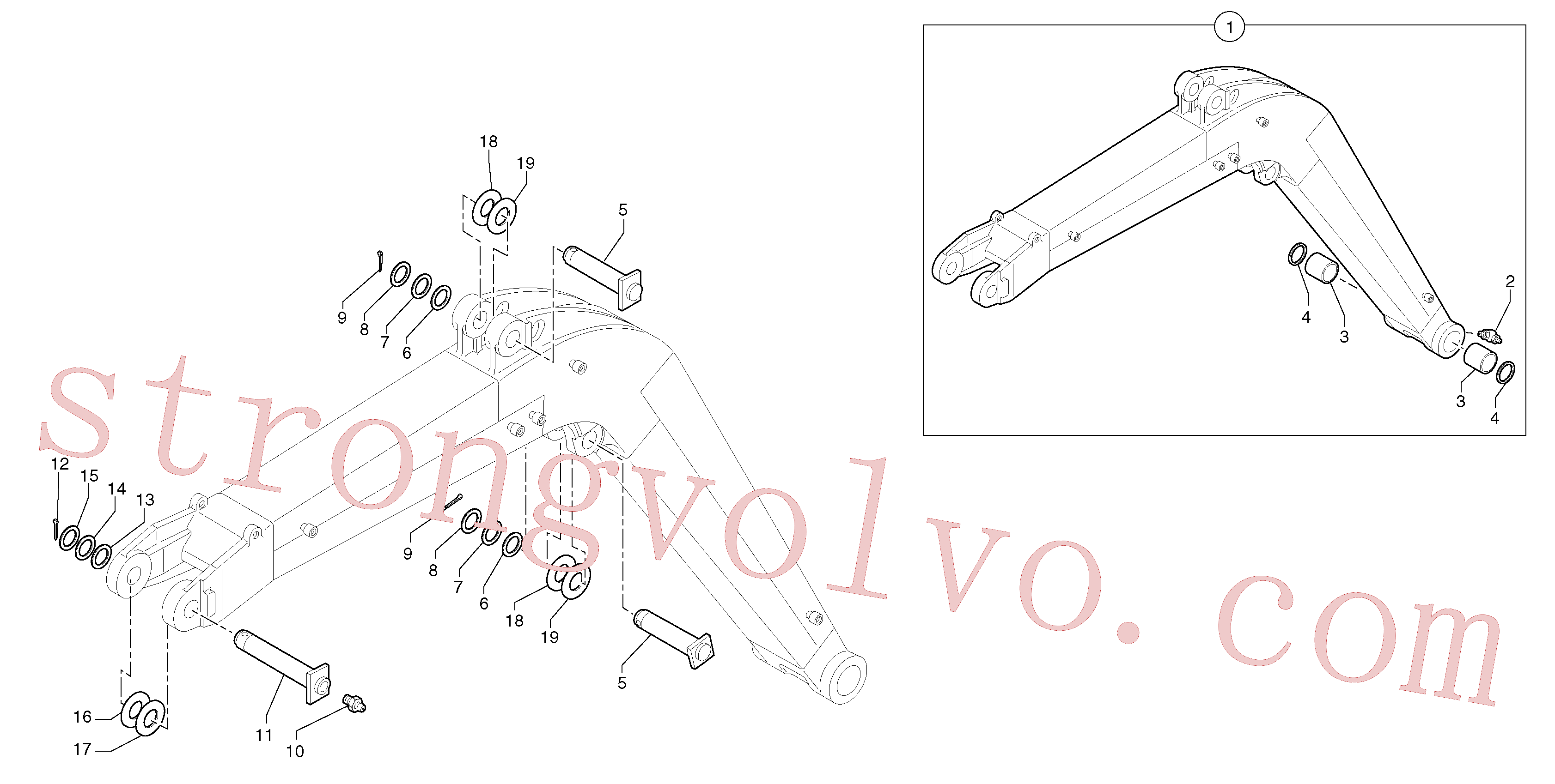 PJ5540096 Volvo Lança(974X3 Montagem)