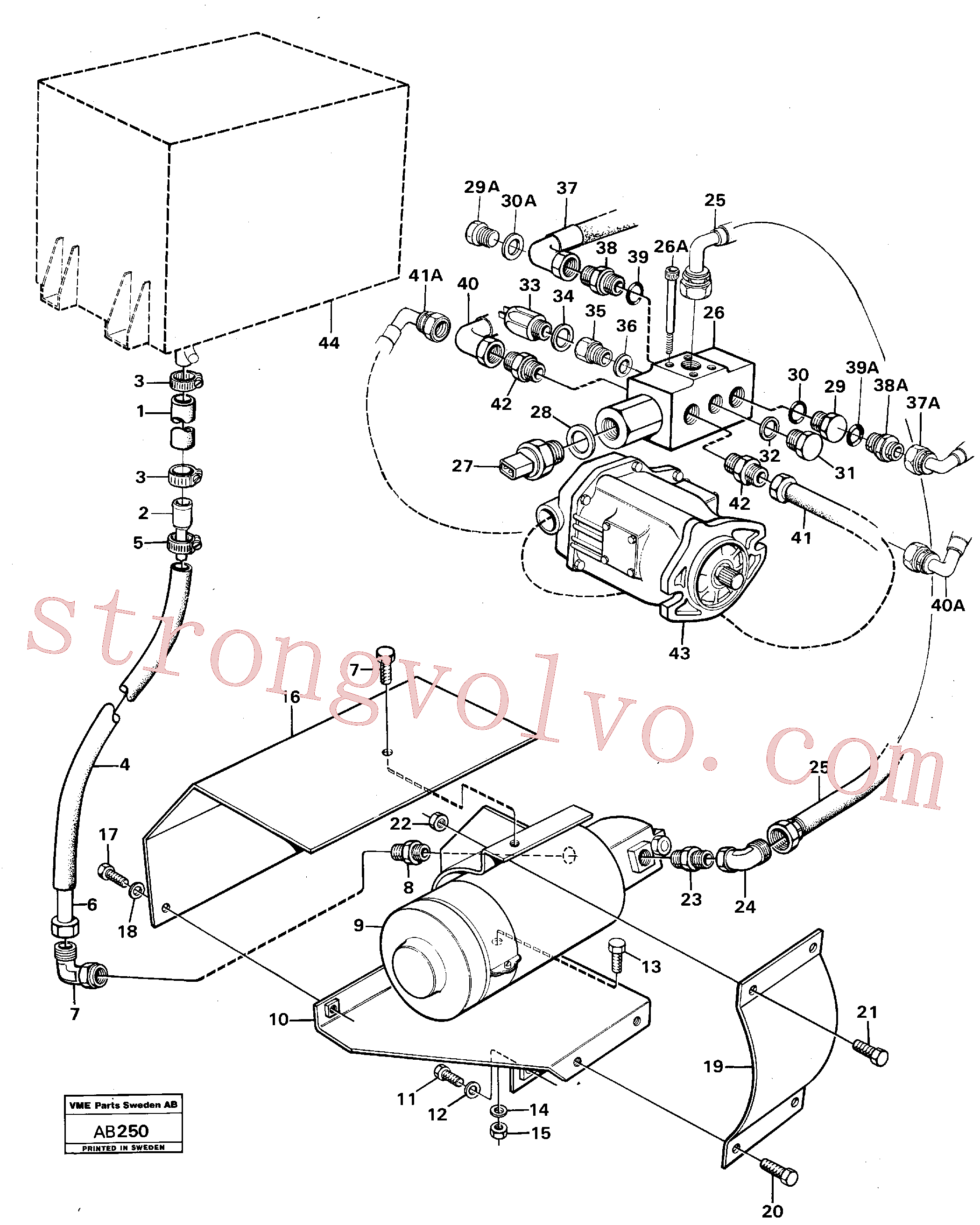 VOE956594 Volvo(AB250 Montagem)