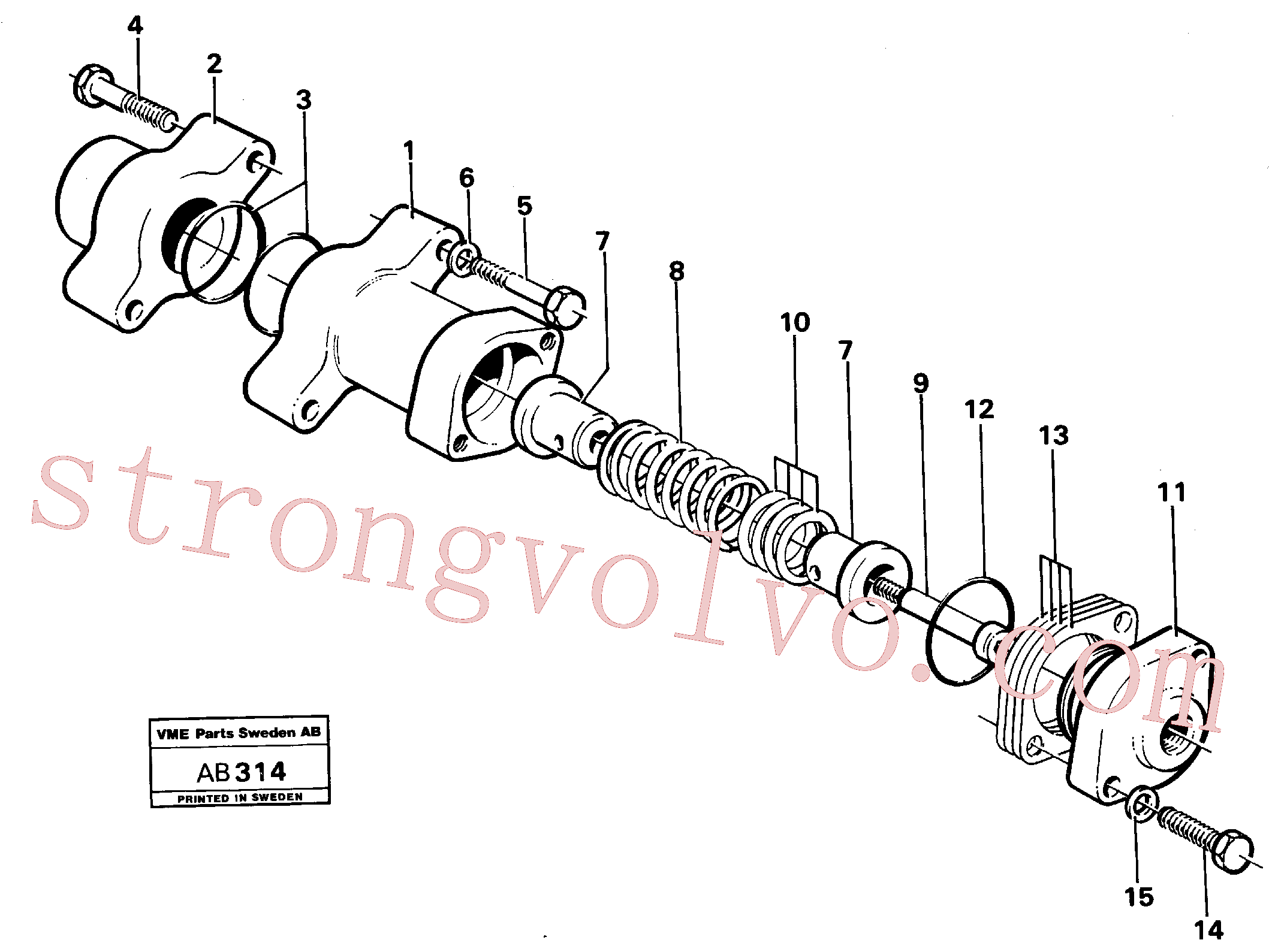 VOE11993006 Volvo(AB314 Montagem)