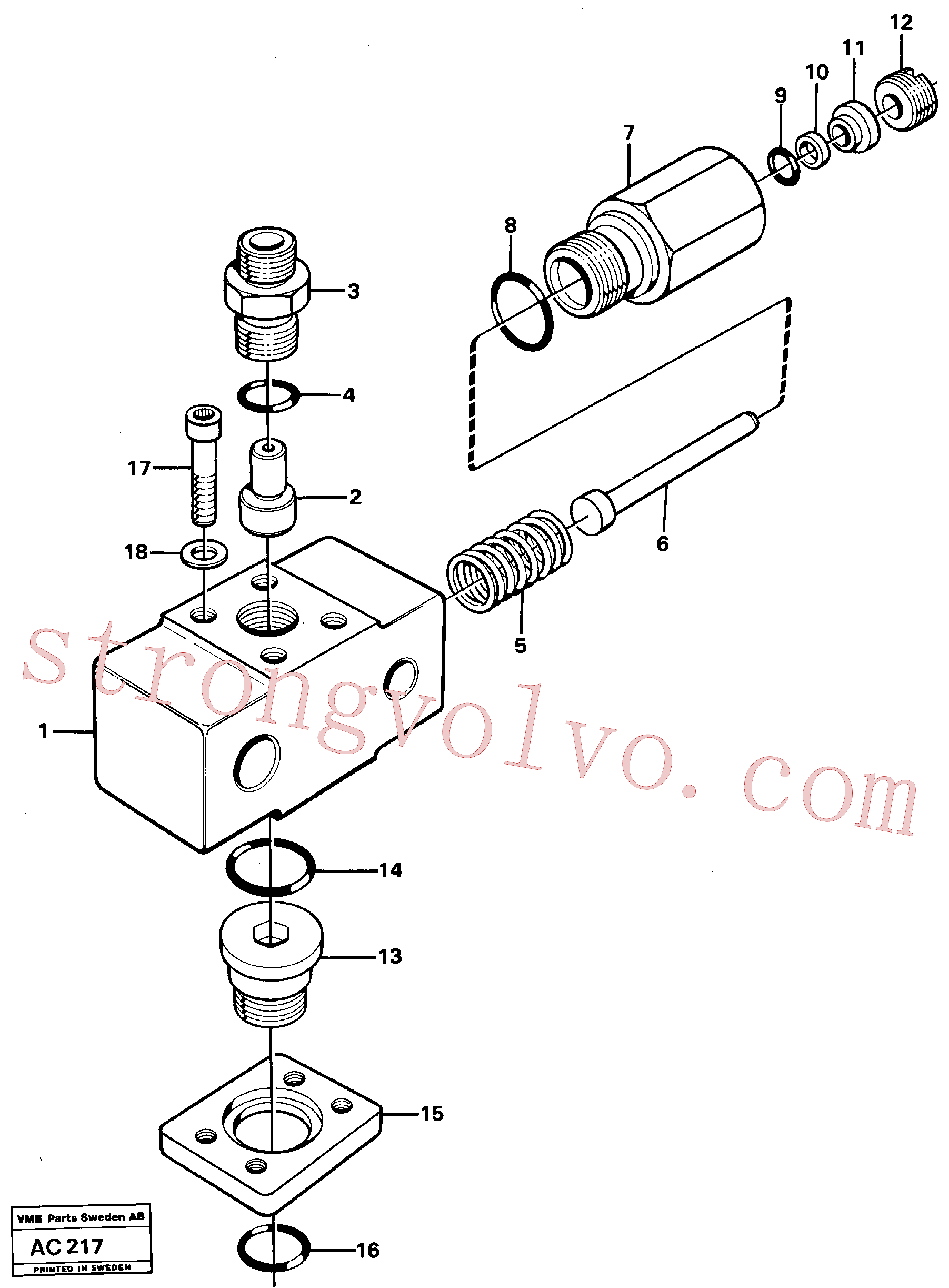 VOE959247 Volvo(AC217 Montagem)