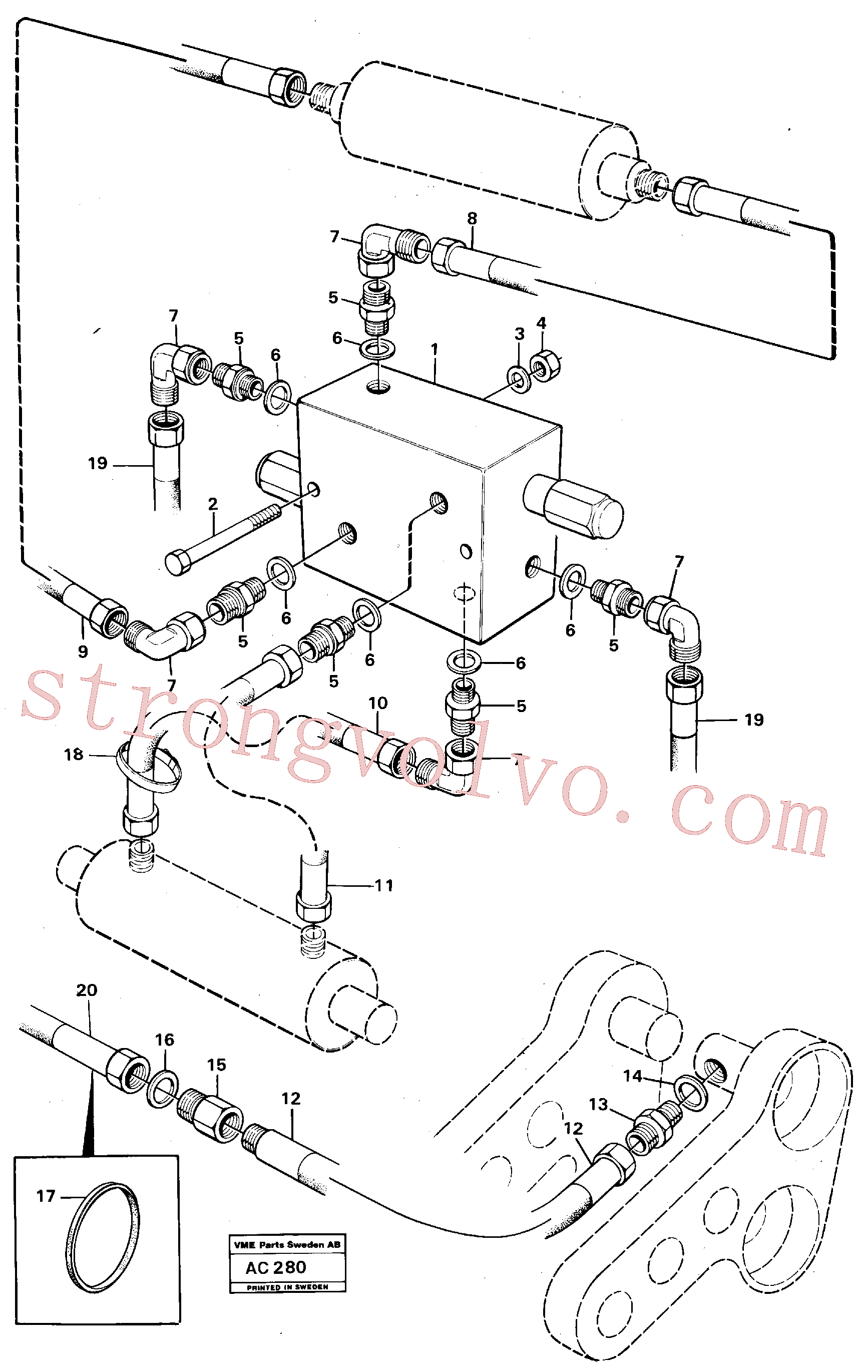ZM7095114 Volvo(AC280 Montagem)