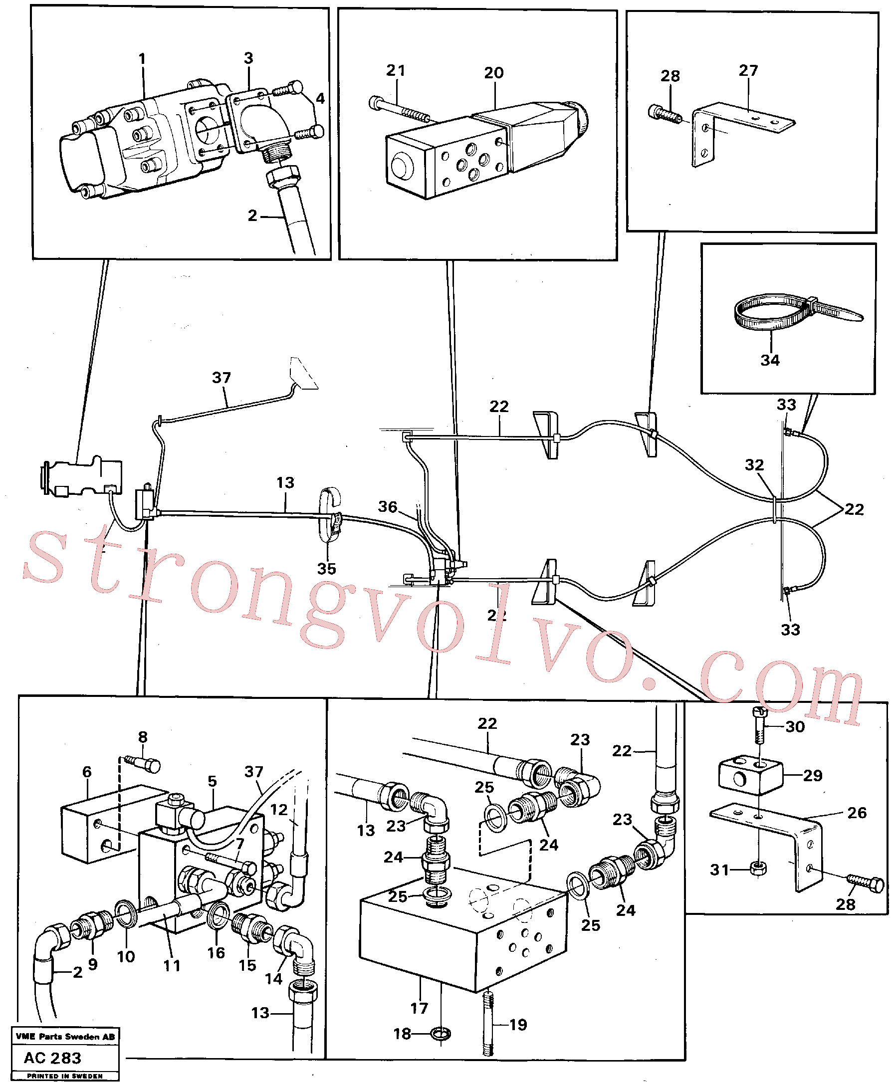 VOE964109 Volvo(AC283 Montagem)