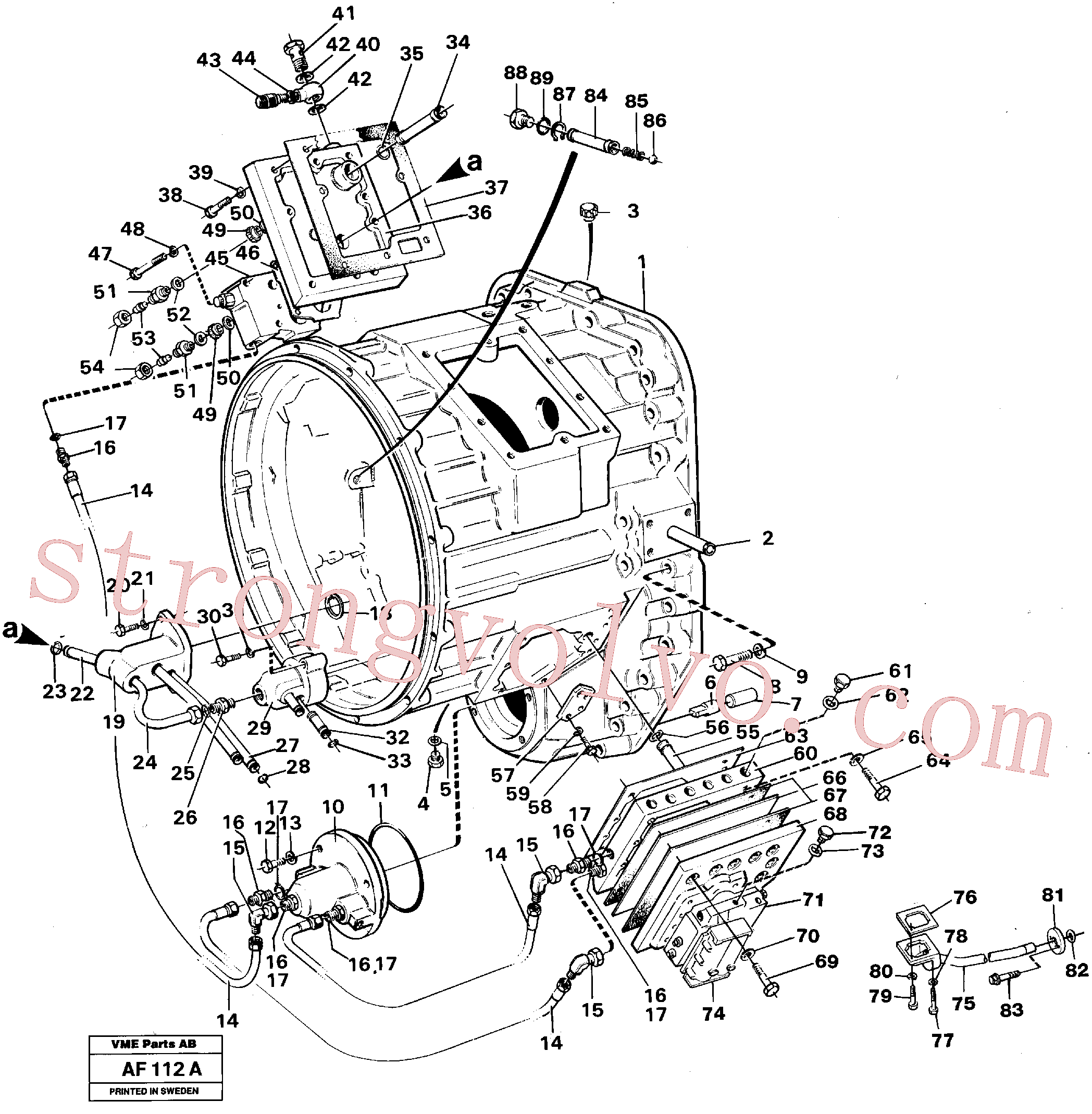 SA9541-02085 Volvo(AF112A Montagem)