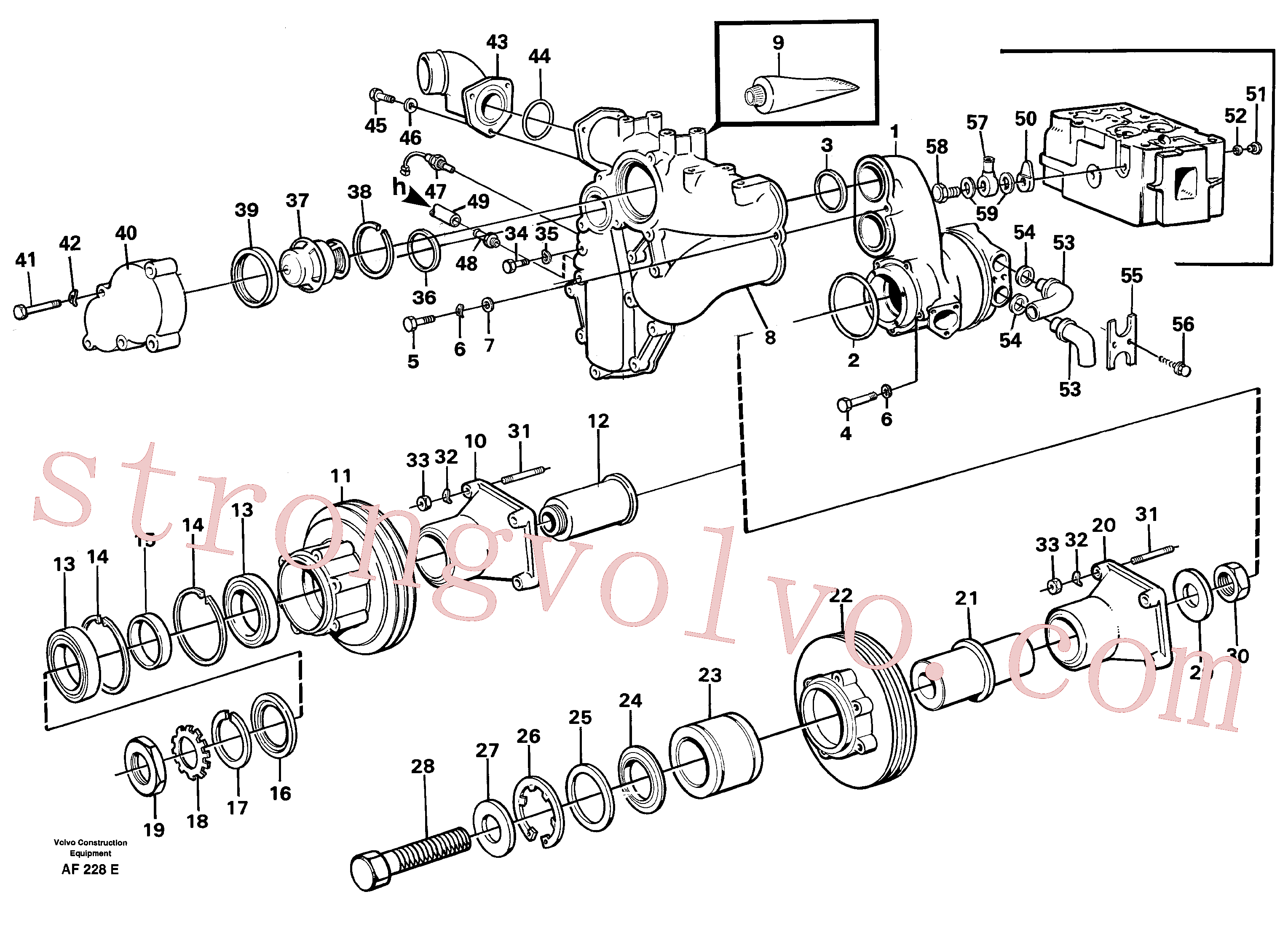 SA9541-02080 Volvo(AF228E Montagem)