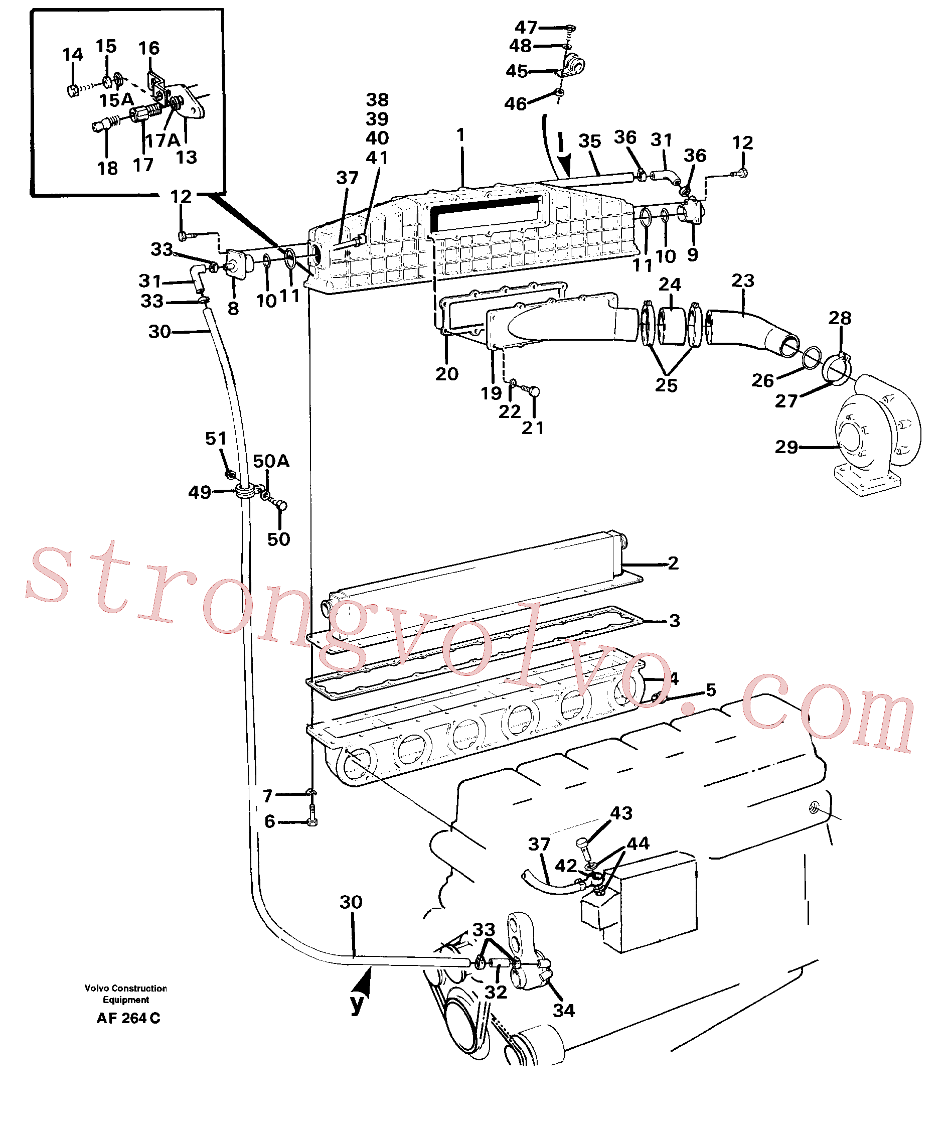 Volvo Montagem VOE1544731 Braçadeira da mangueira Acessórios