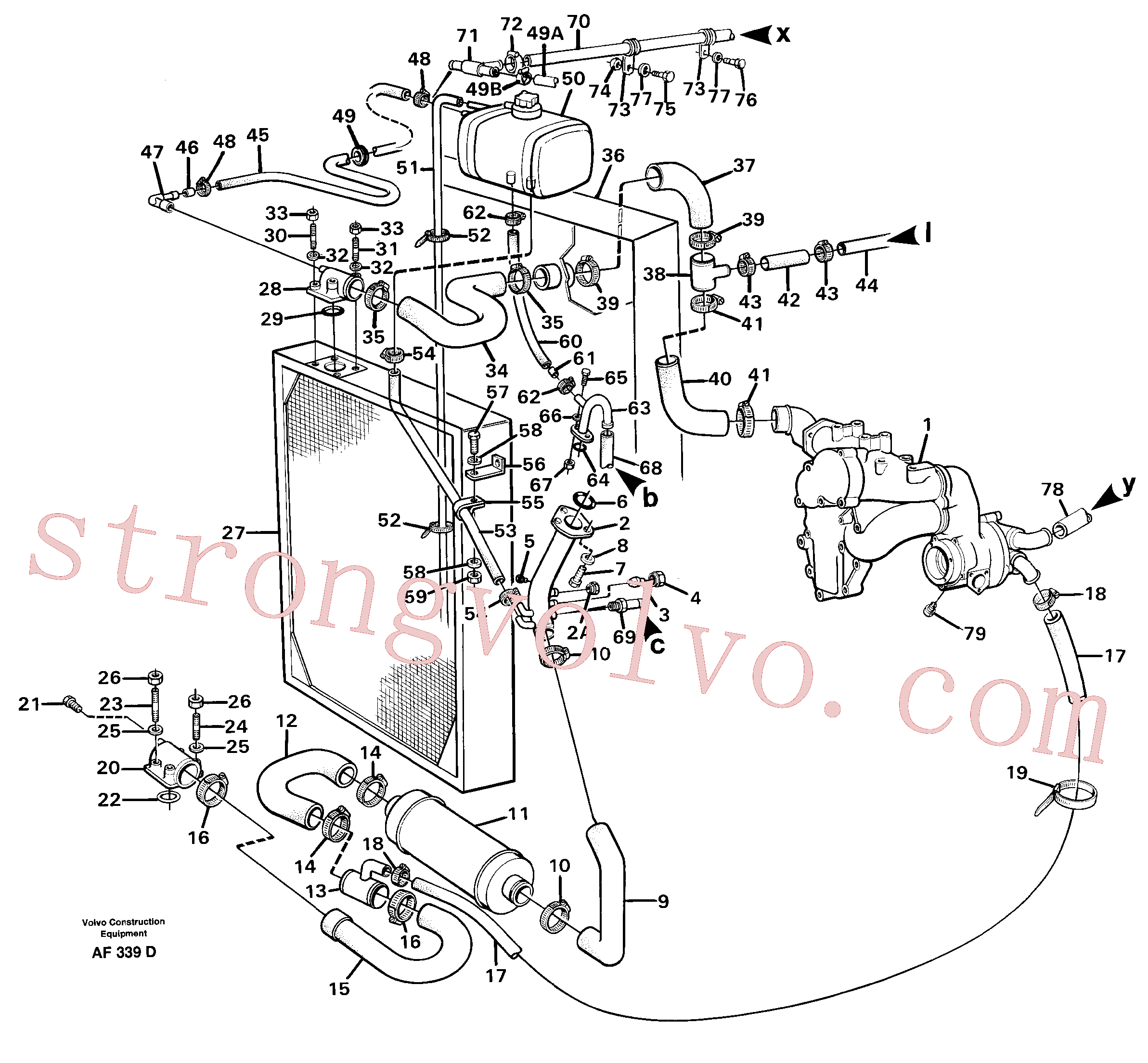 VOE952998 Volvo(AF339D Montagem)