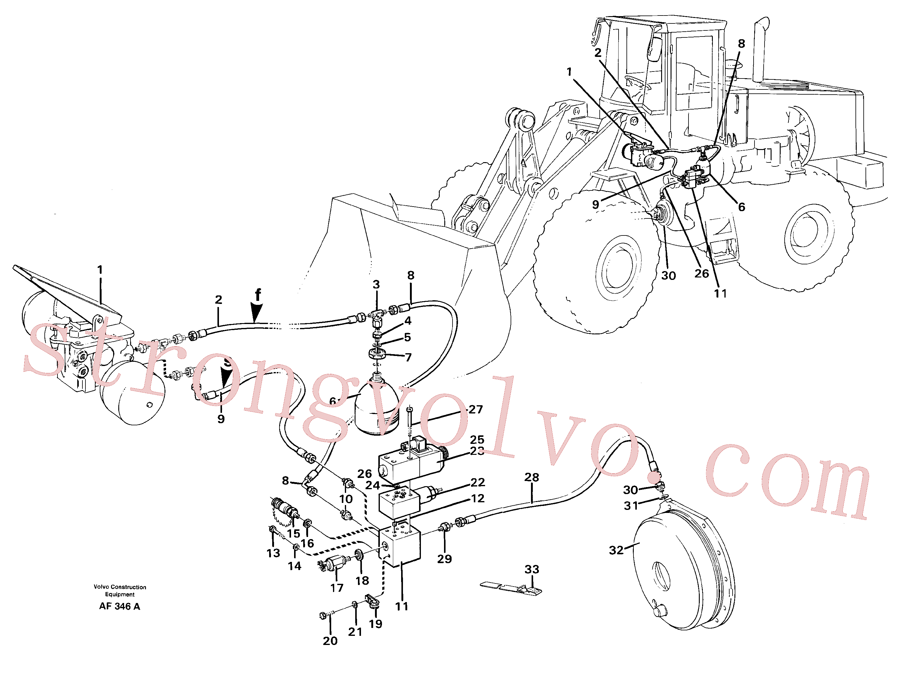 VOE11008850 Volvo(AF346A Montagem)