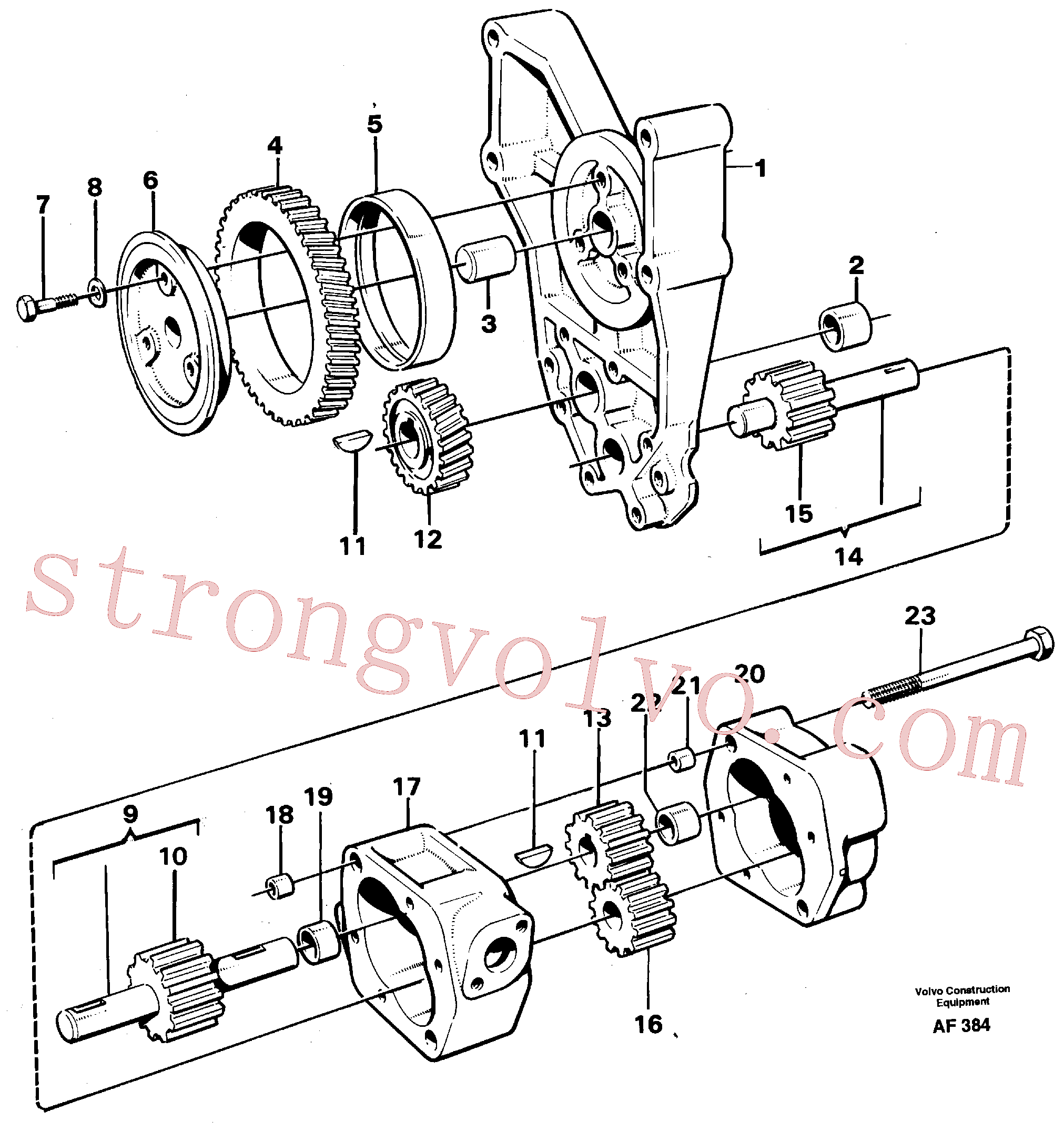 VOE940186 Volvo(AF384 Montagem)