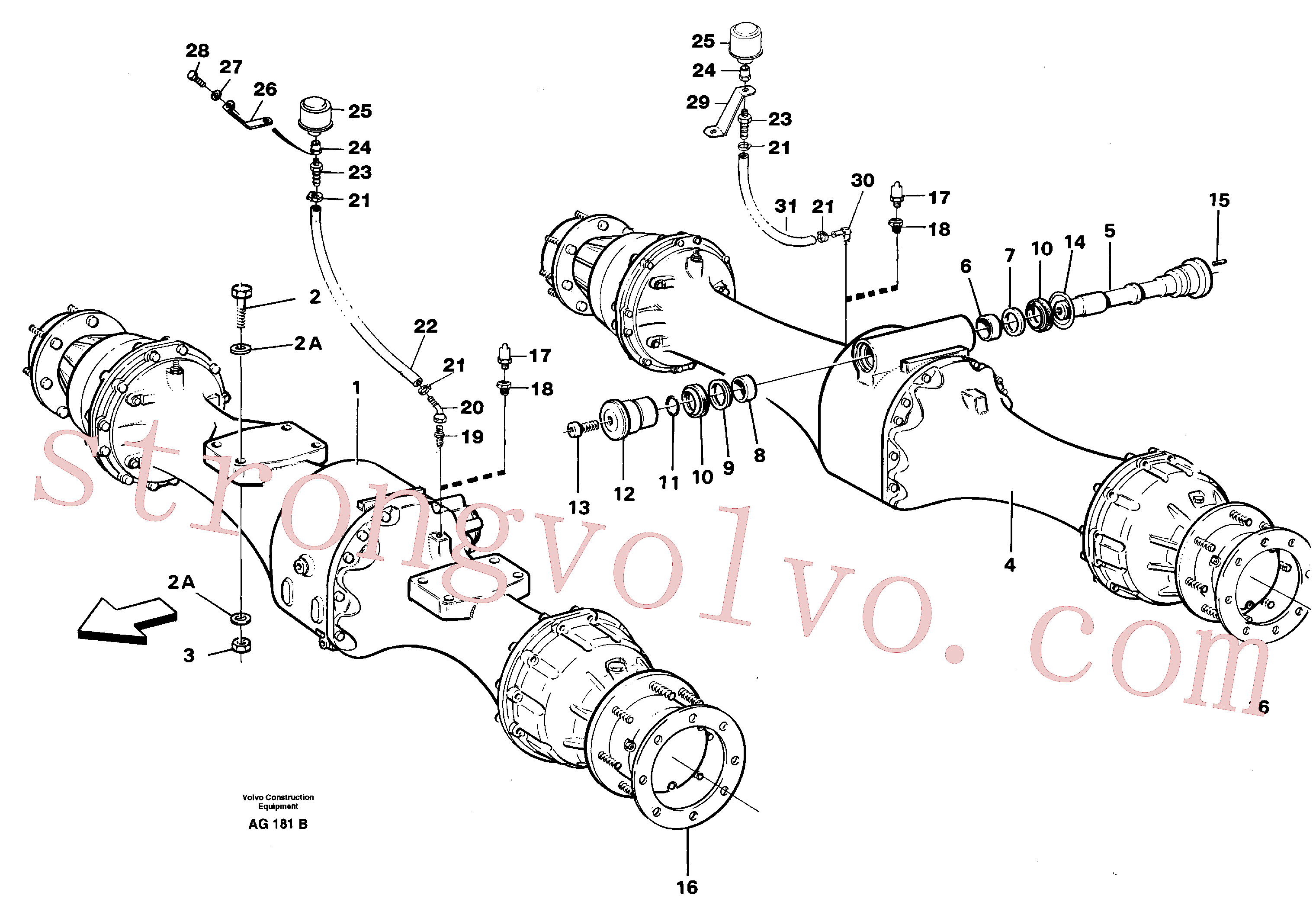VOE963343 Volvo(AG181B Montagem)