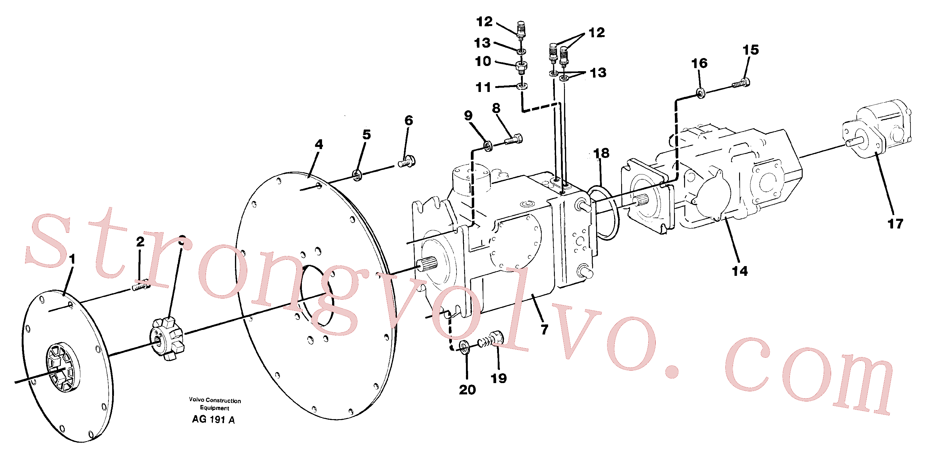 VOE959276 Volvo(AG191A Montagem)