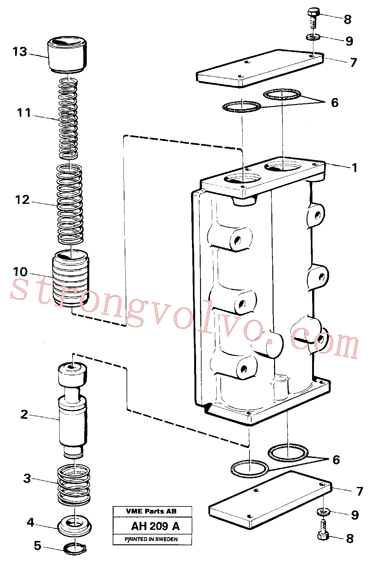 VOE914448 Volvo(AH209A Montagem)