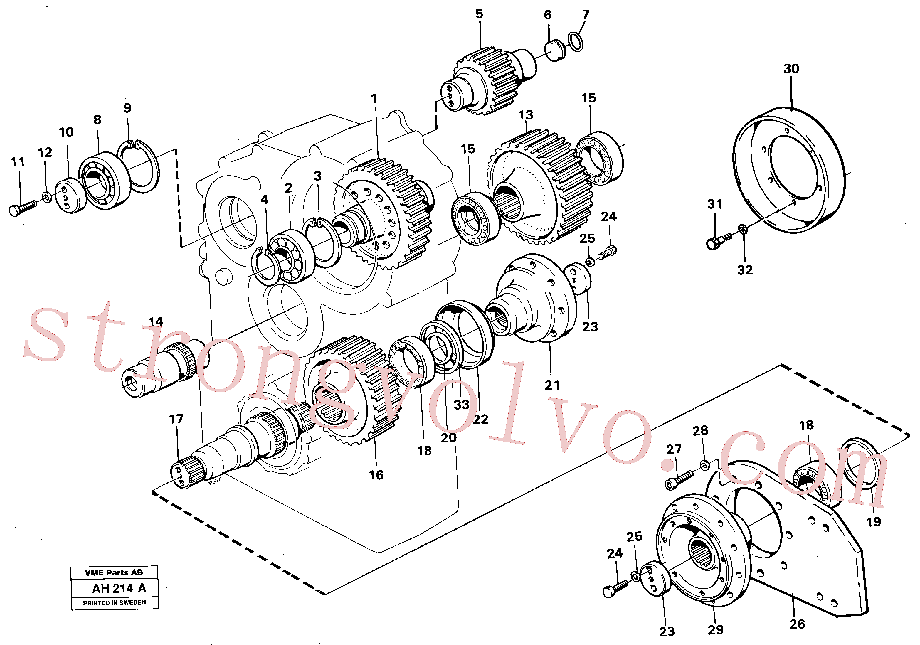VOE914550 Volvo(AH214A Montagem)