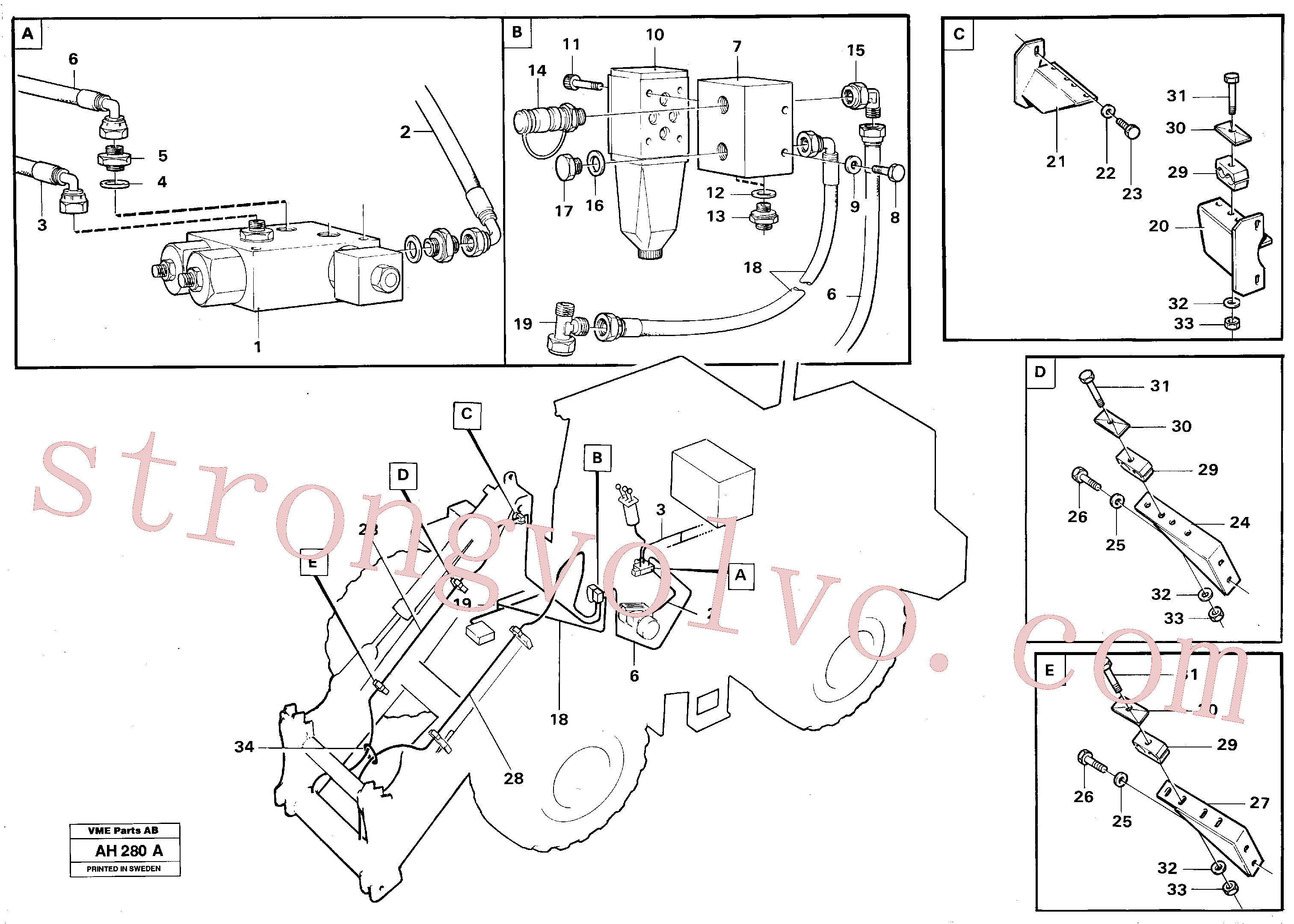 VOE11993636 Volvo(AH280A Montagem)
