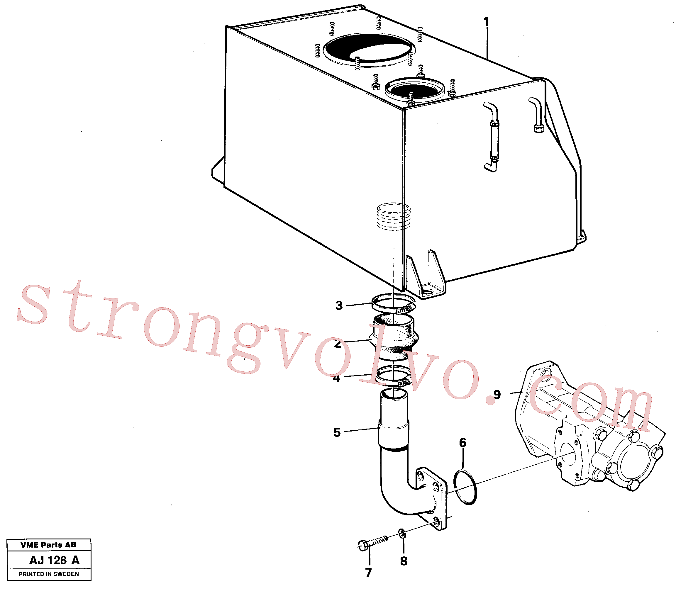 VOE955363 Volvo(AJ128A Montagem)