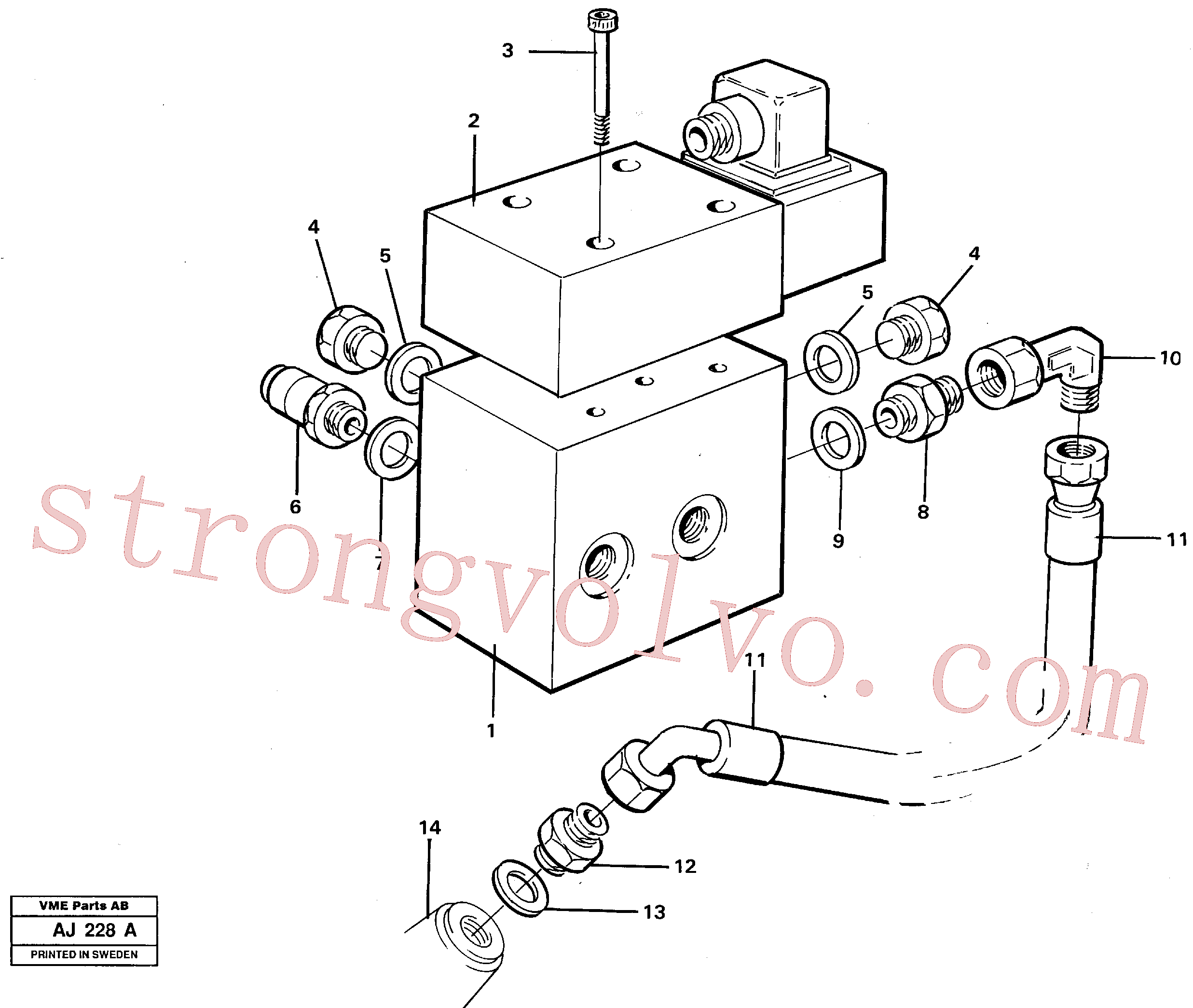 VOE914390 Volvo(AJ228A Montagem)