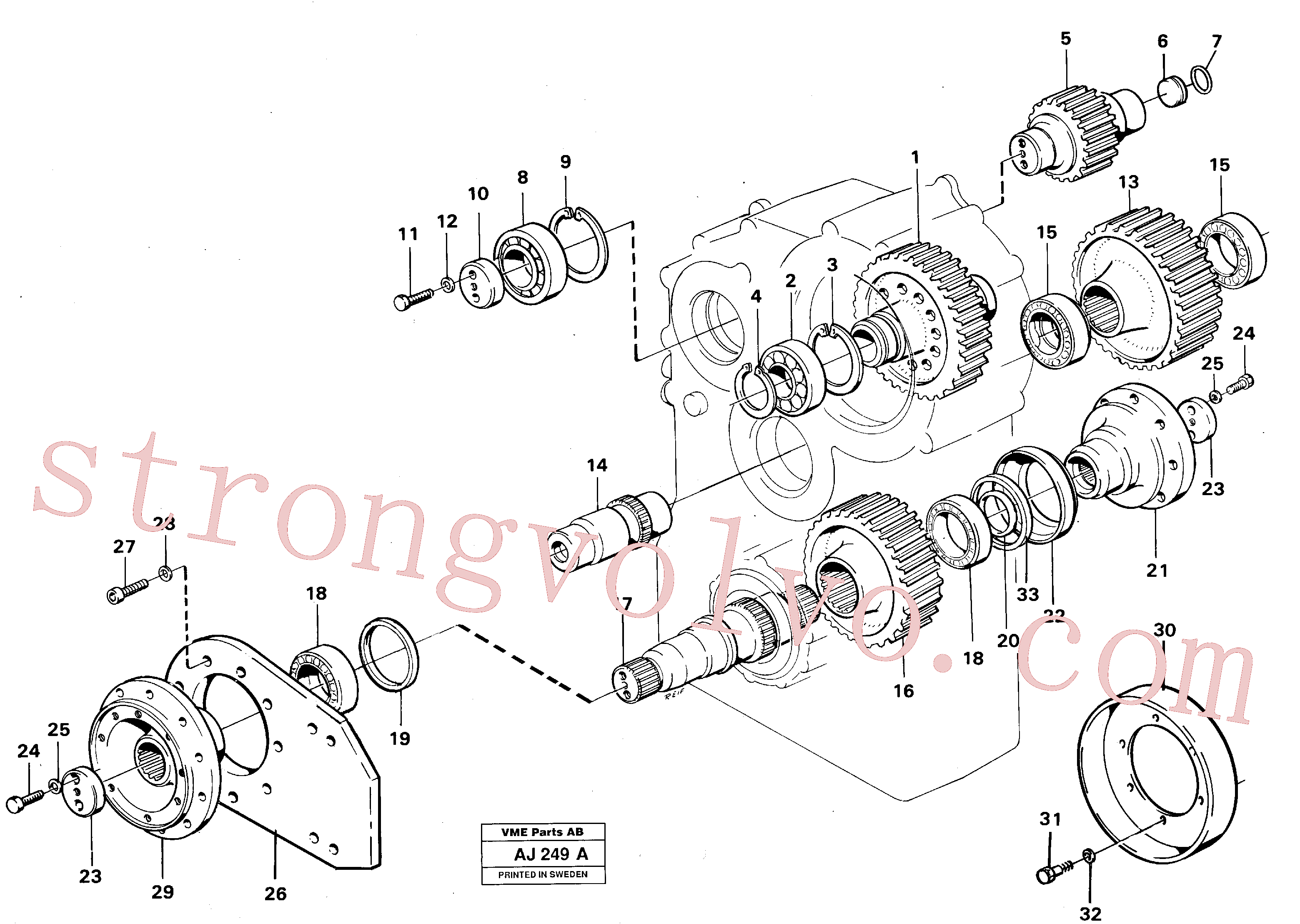 VOE914550 Volvo(AJ249A Montagem)