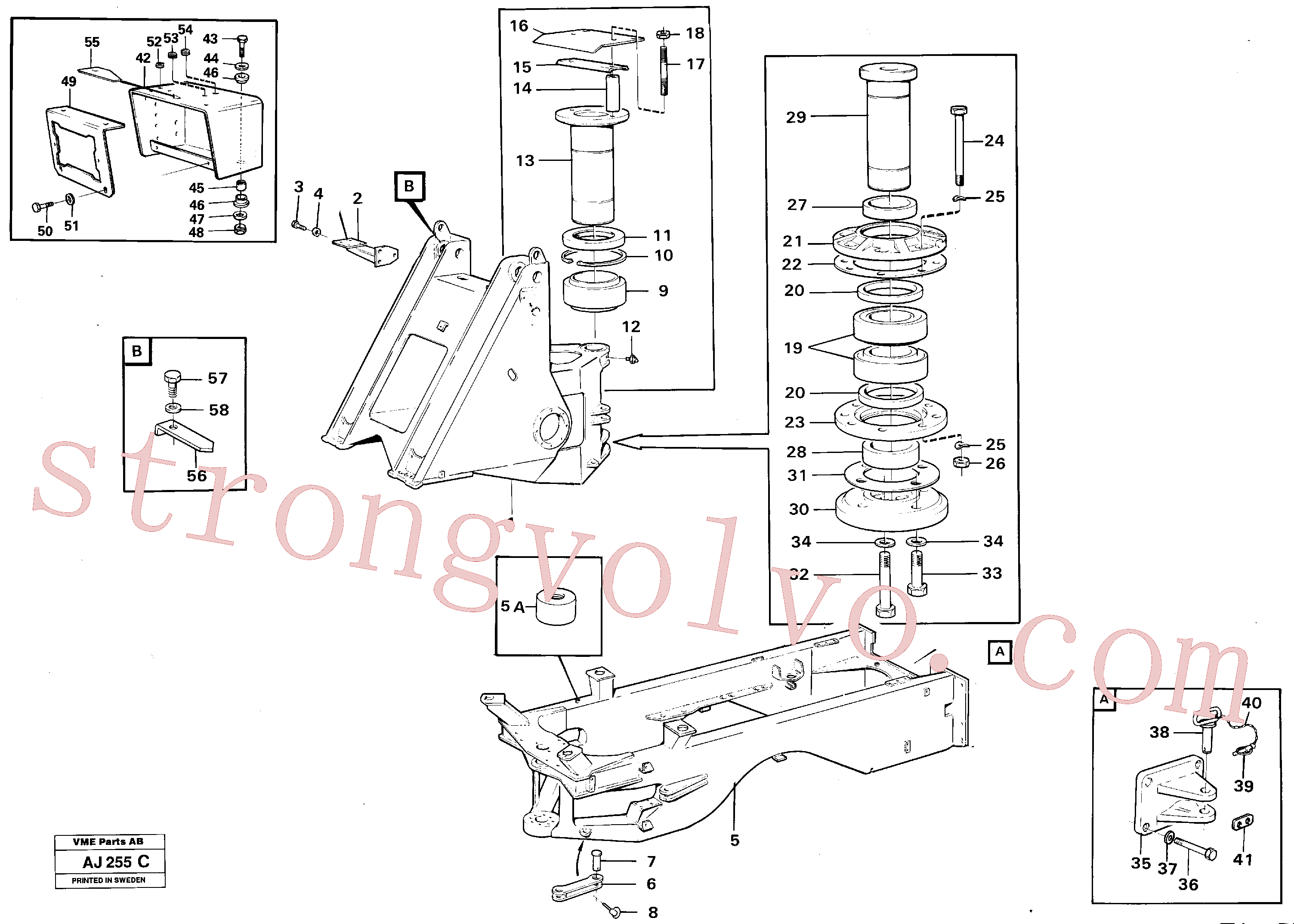 VOE13970984 Volvo Quadro(AJ255C Montagem)