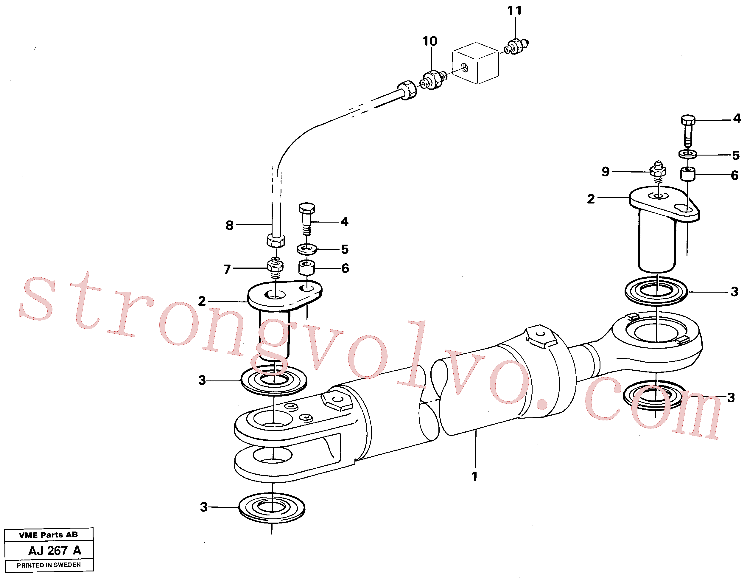 VOE11018200 Volvo(AJ267A Montagem)