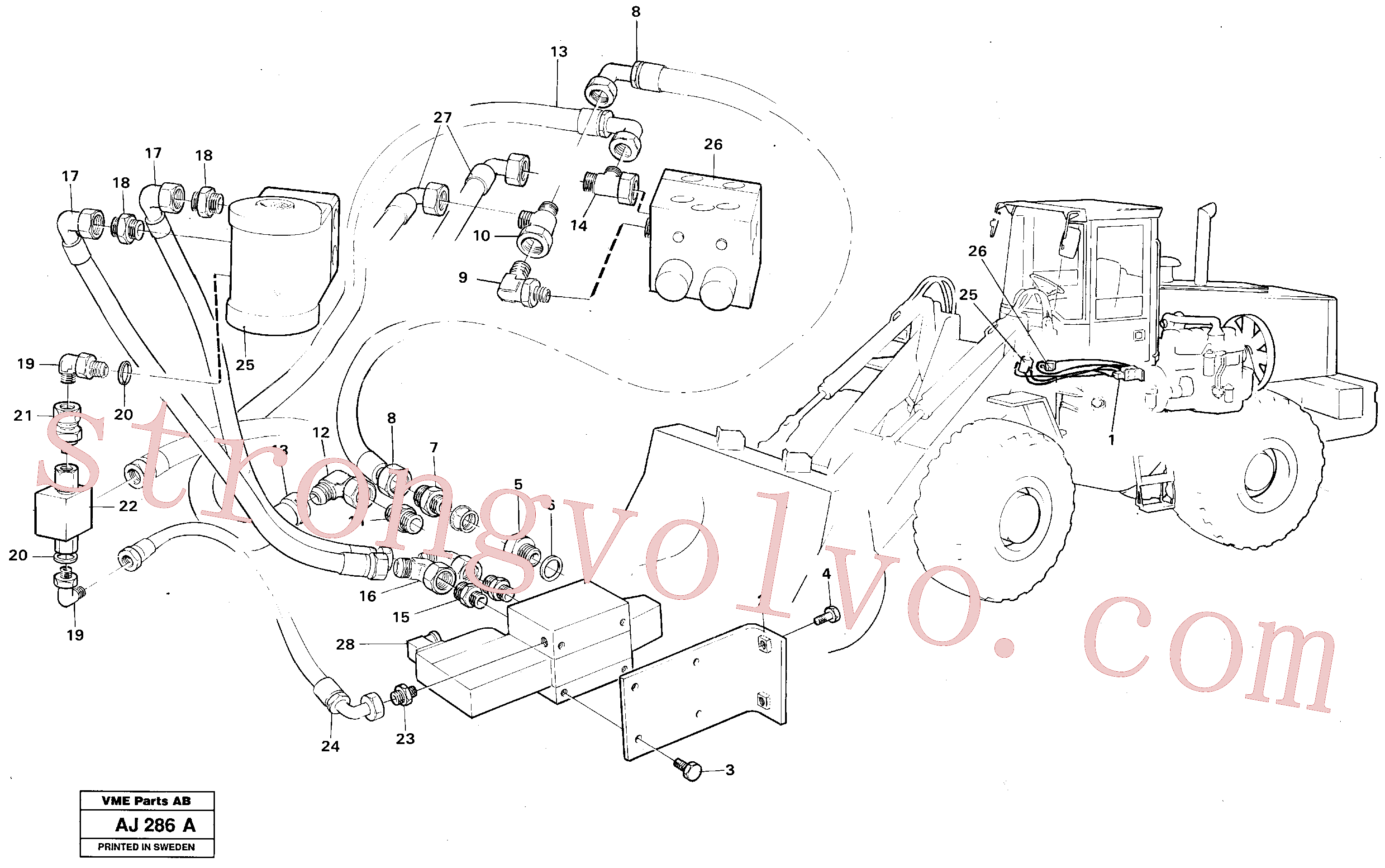 VOE948819 Volvo(AJ286A Montagem)