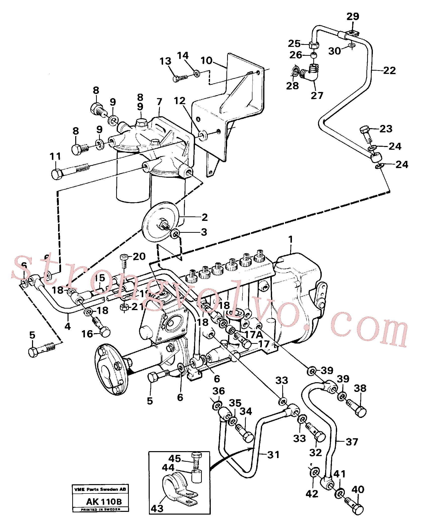 VOE956095 Volvo(AK110B Montagem)