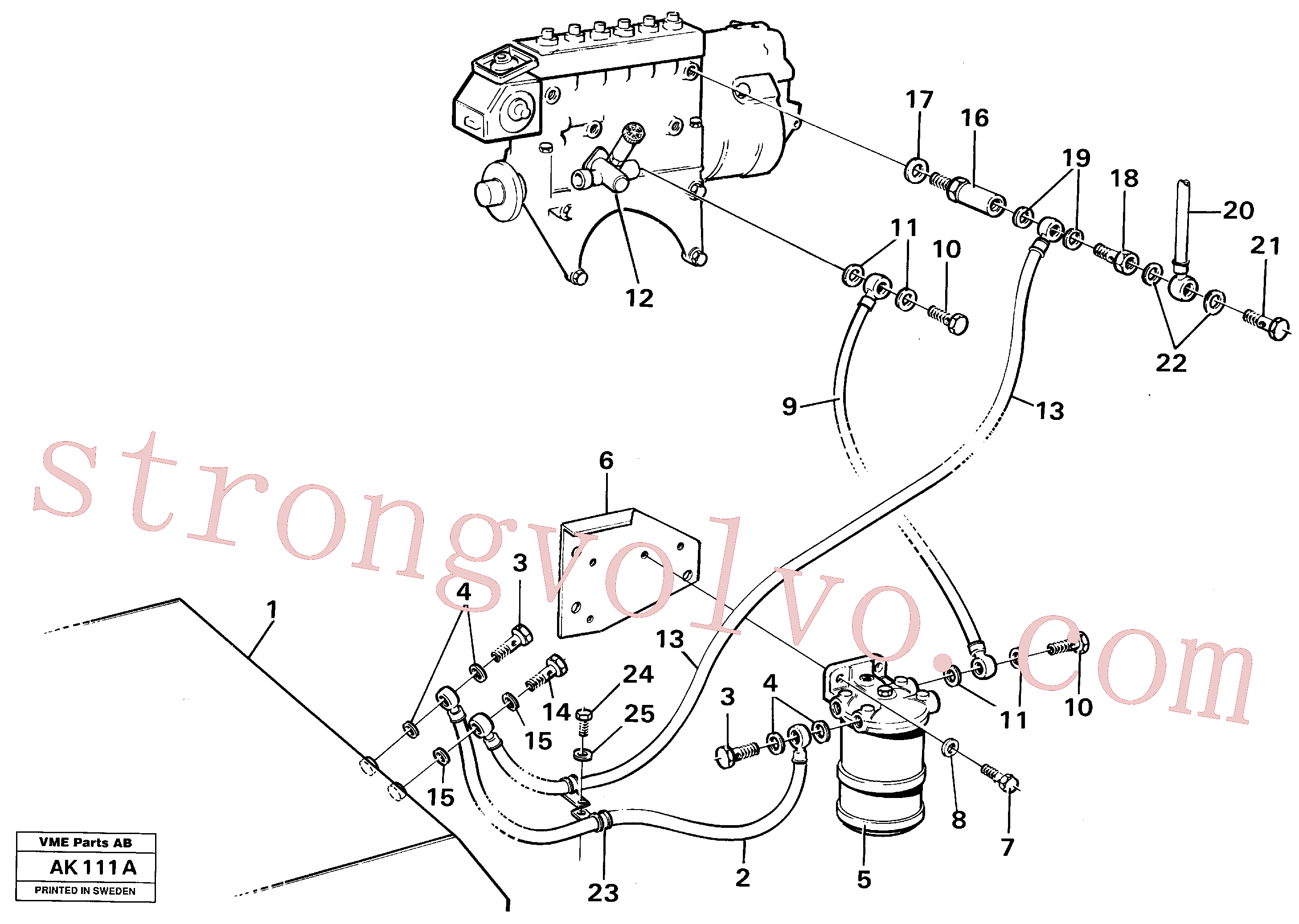 VOE7074033 Volvo(AK111A Montagem)