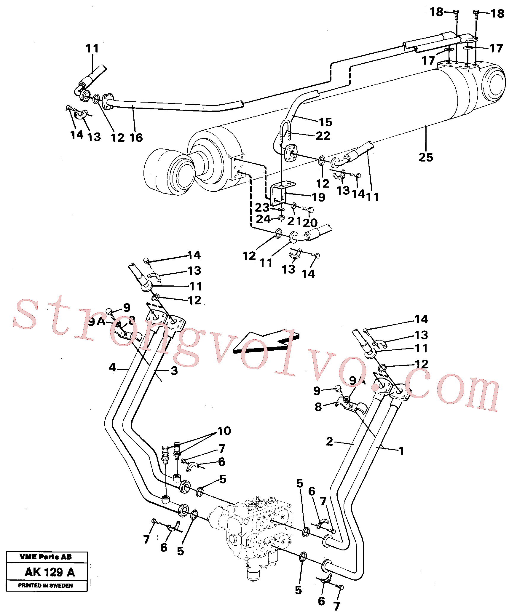 VOE4850621 Volvo(AK129A Montagem)