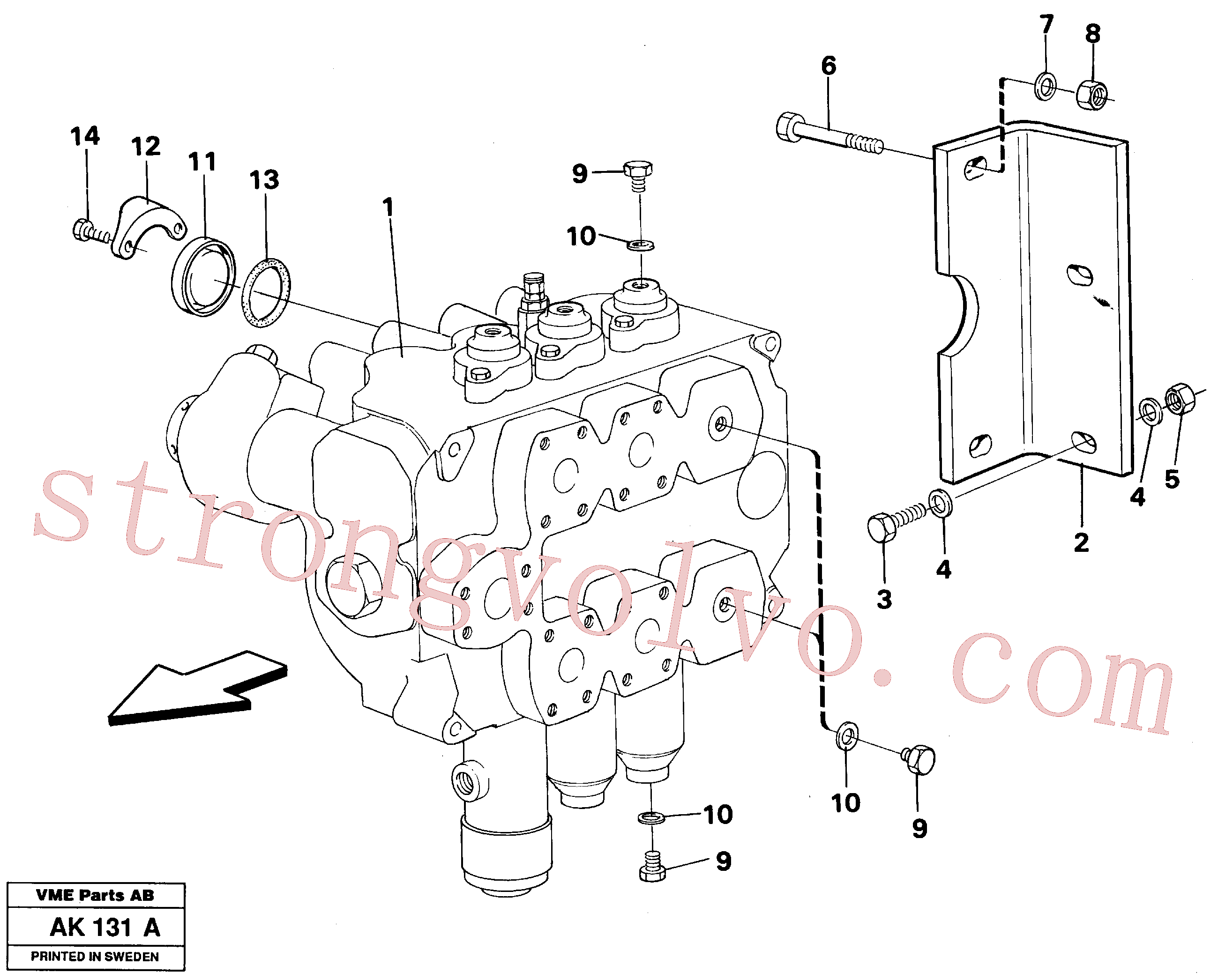 Volvo VOE4746917 Bujão Volvo Acessórios para escavadeira