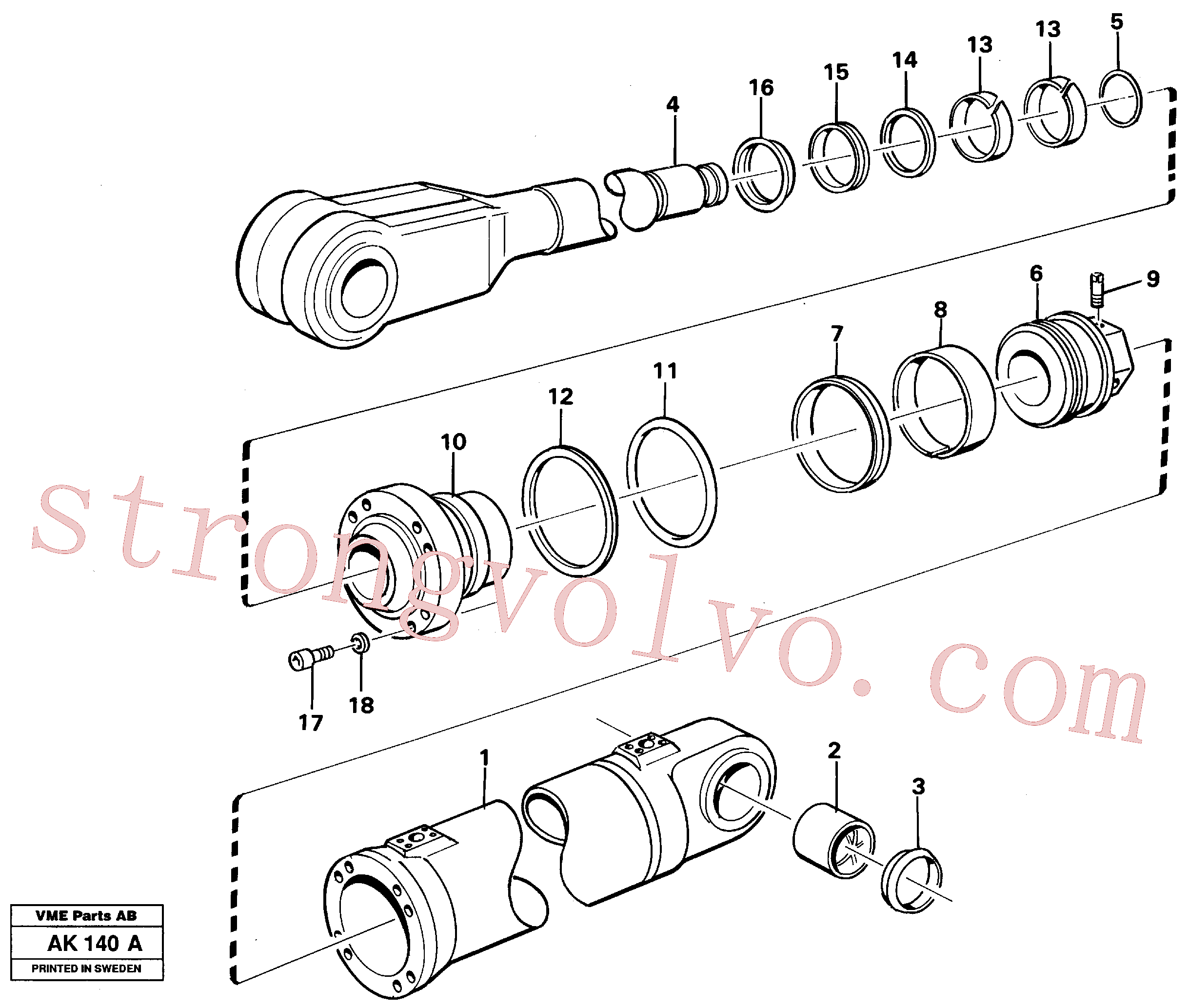 VOE11088029 Volvo(AK140A Montagem)
