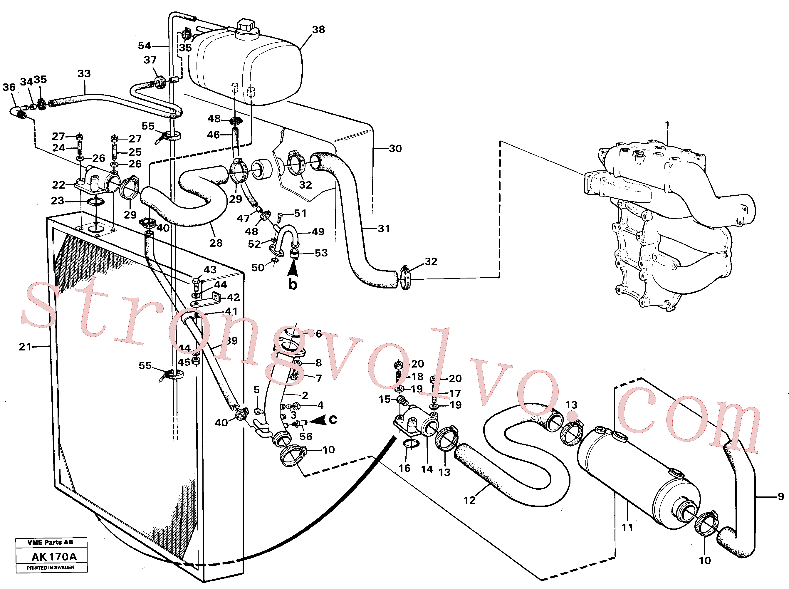 VOE952998 Volvo(AK170A Montagem)