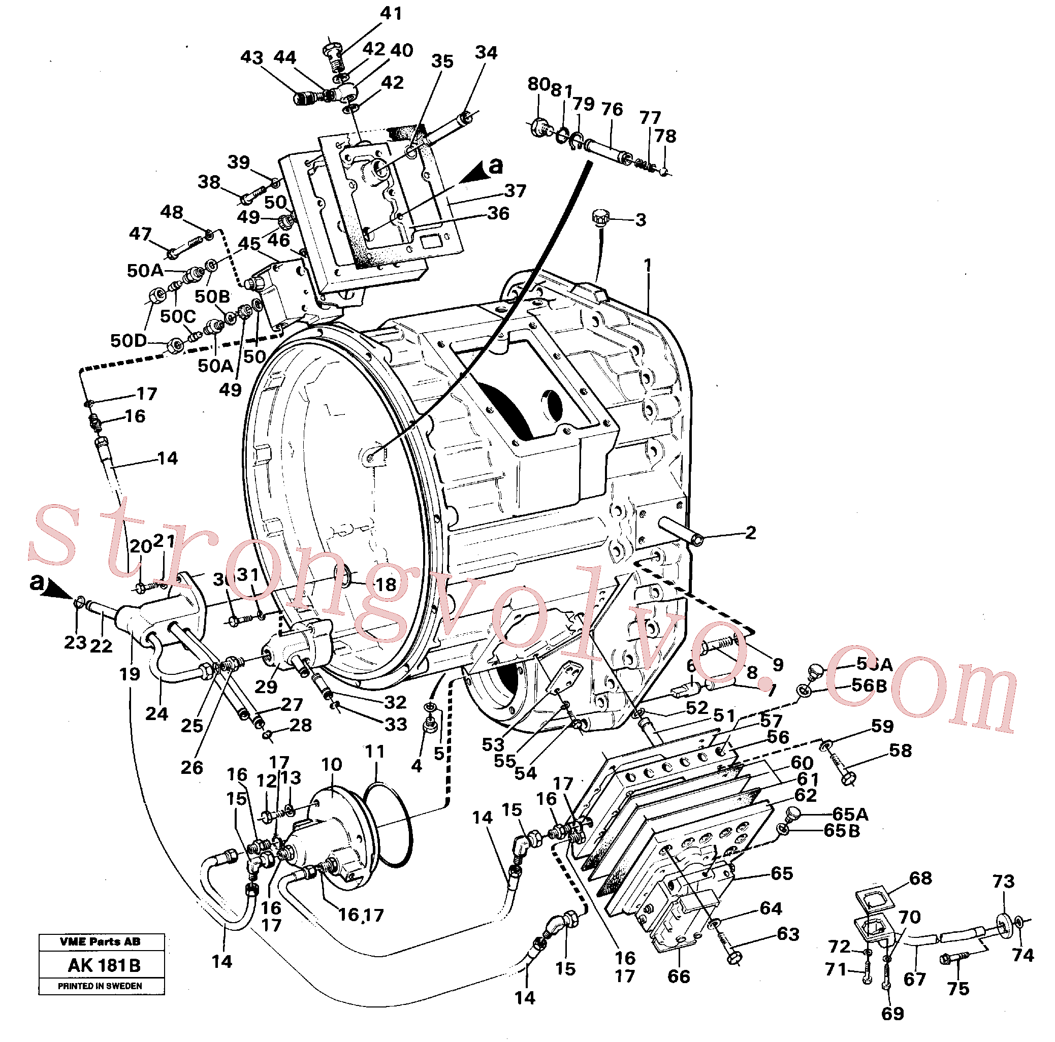 SA9541-02085 Volvo(AK181B Montagem)