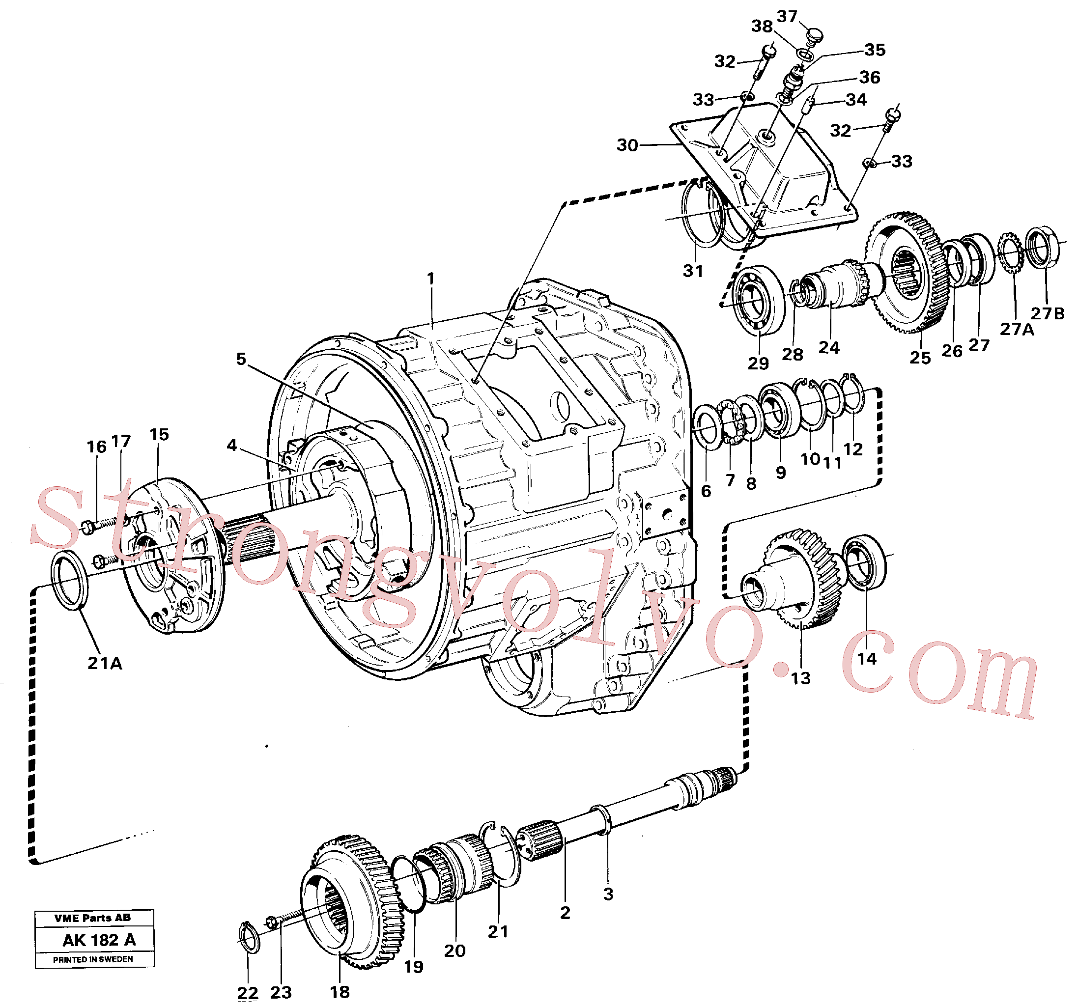 VOE925077 Volvo(AK182A Montagem)