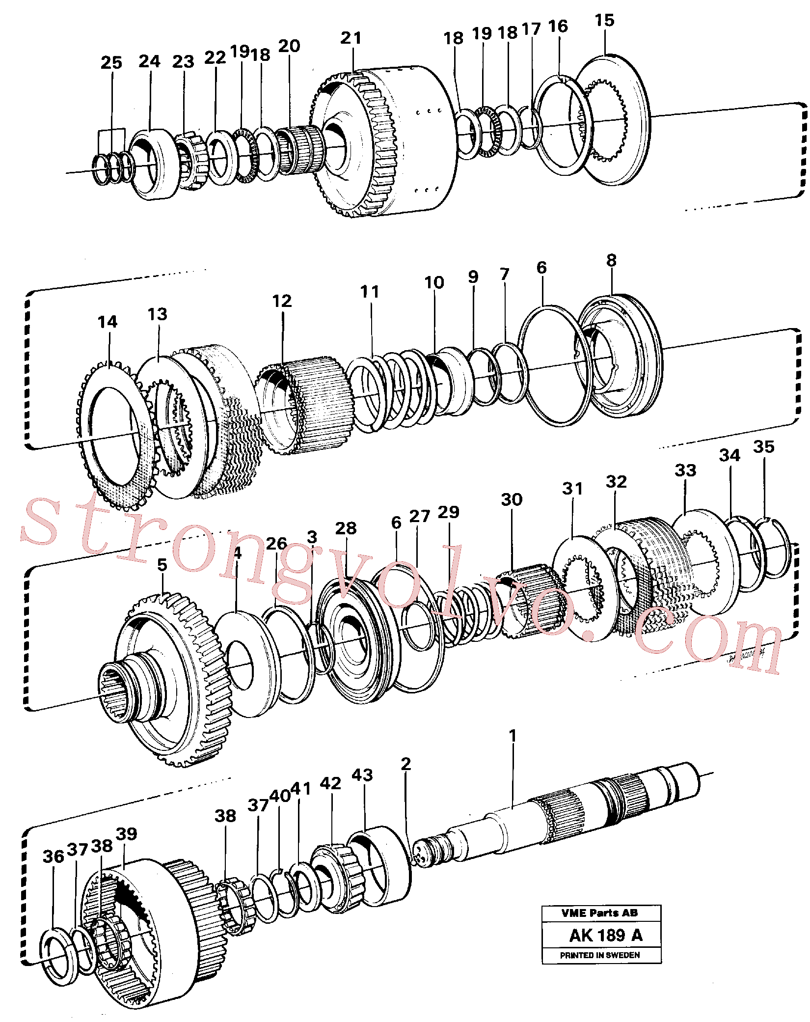 VOE11037177 Volvo(AK189A Montagem)
