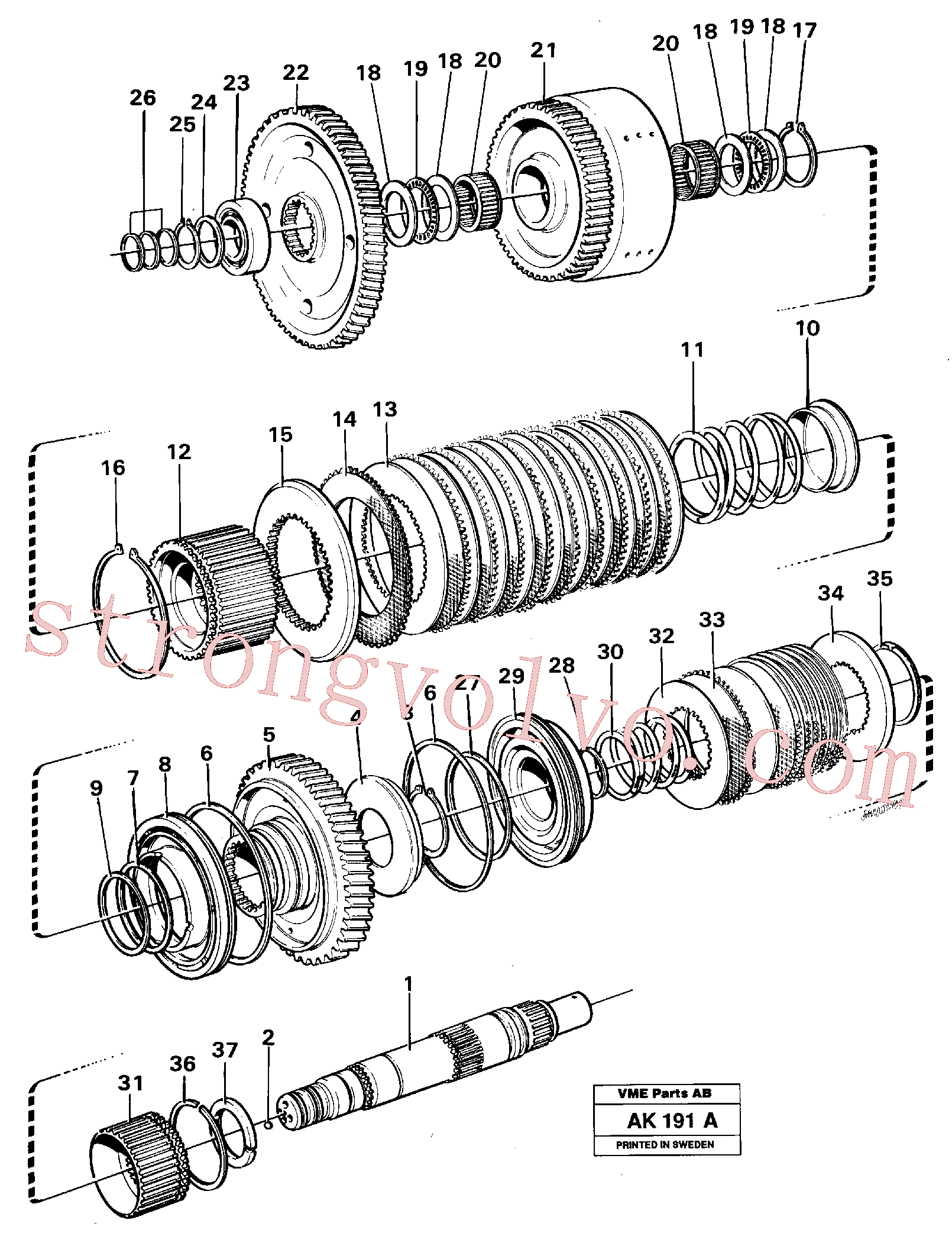 VOE4720798 Volvo(AK191A Montagem)