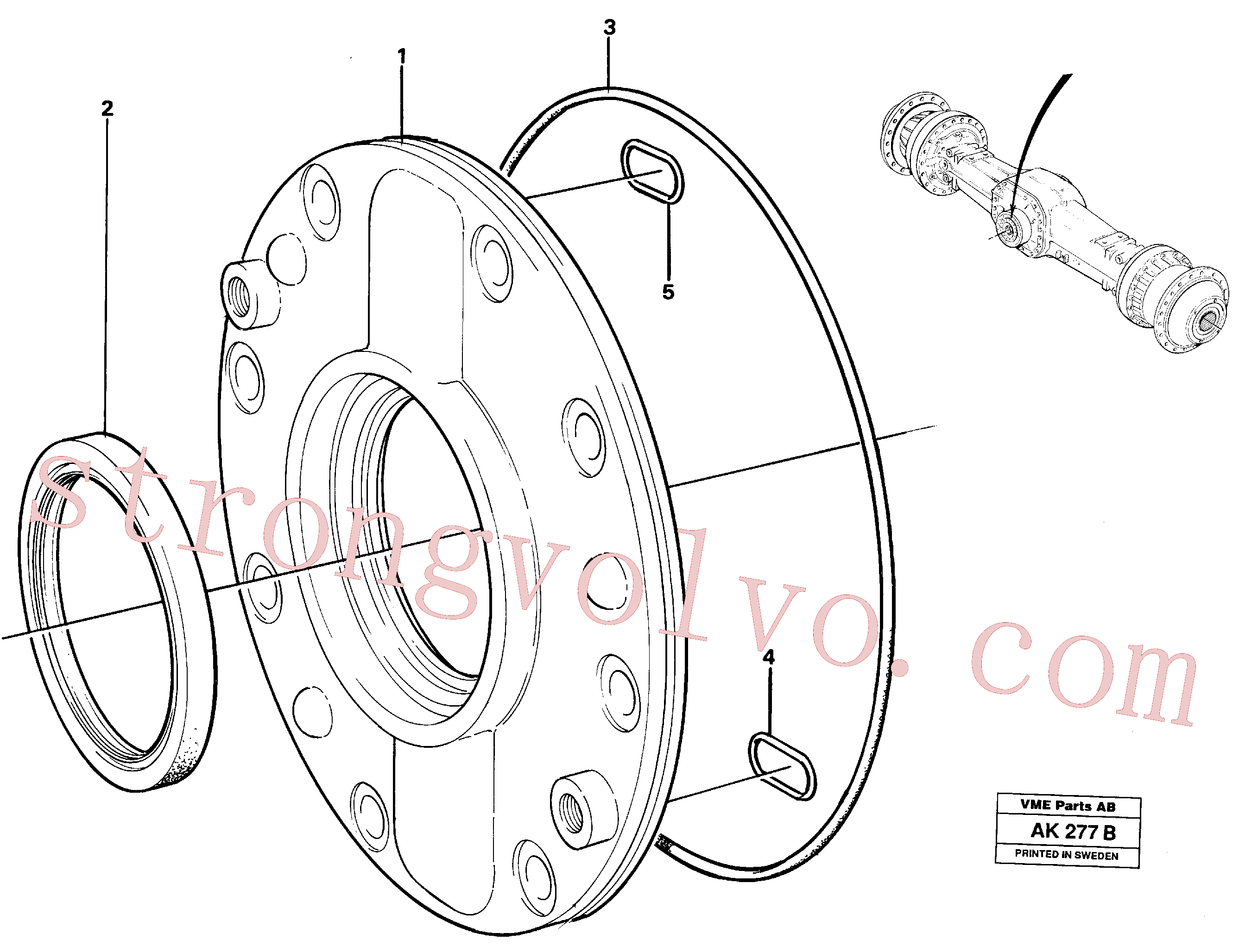 VOE14012291 Volvo(AK277B Montagem)