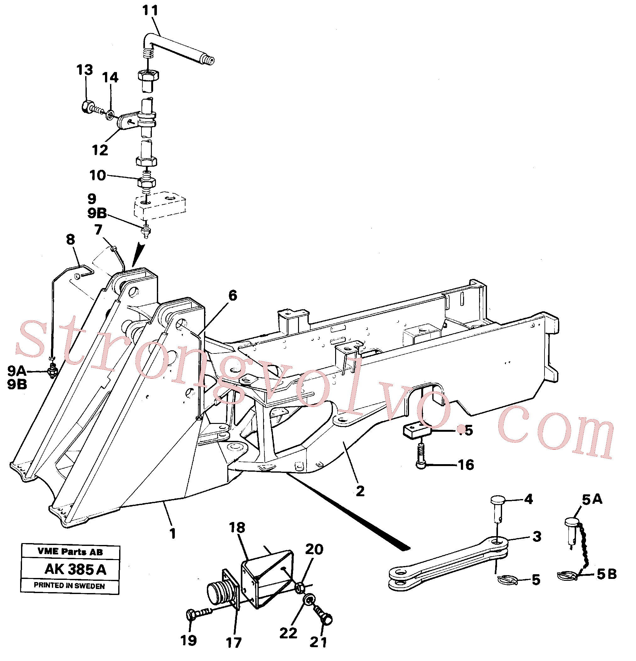 VOE14023340 Volvo Quadro(AK385A Montagem)