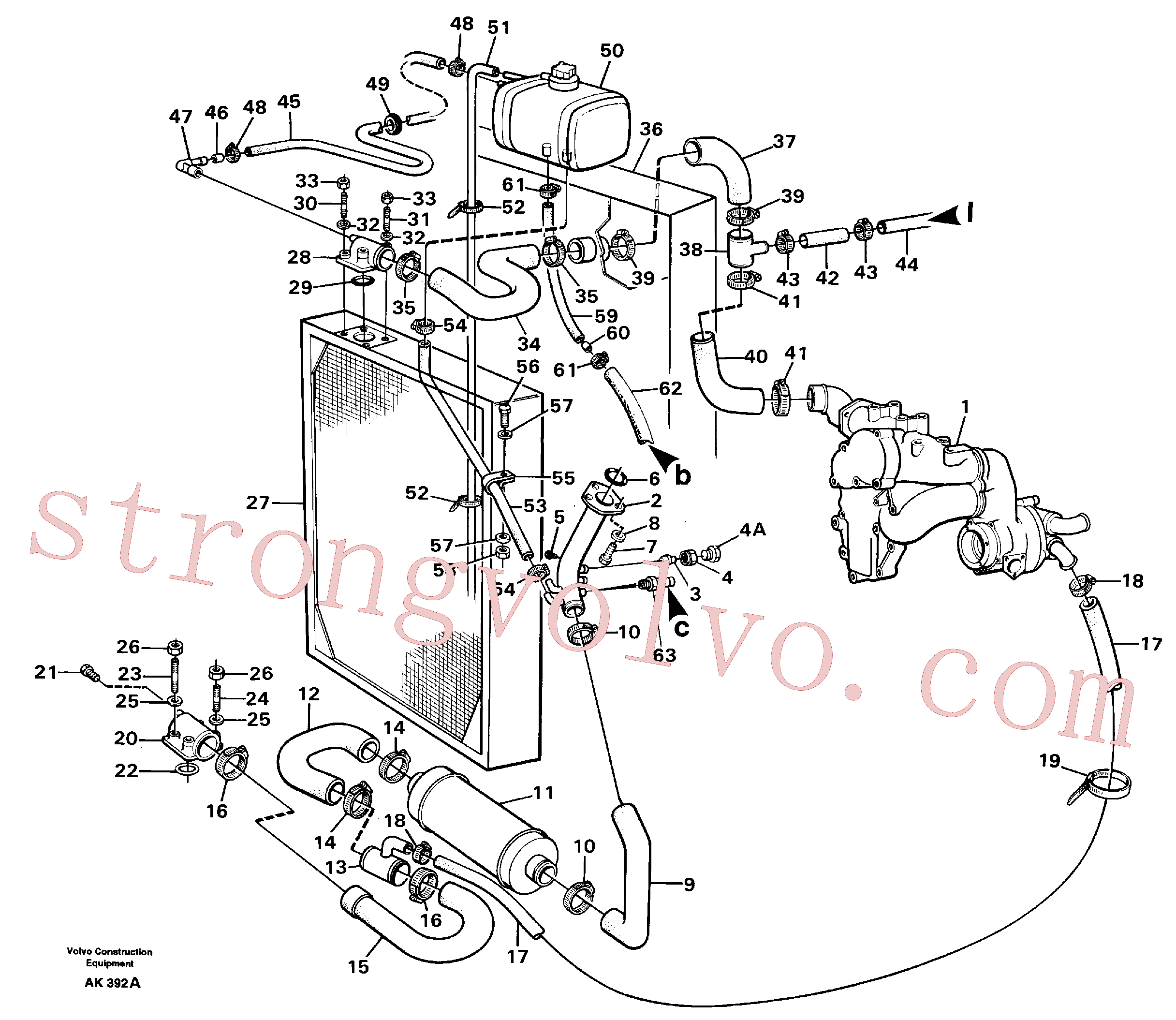 VOE952998 Volvo(AK392A Montagem)