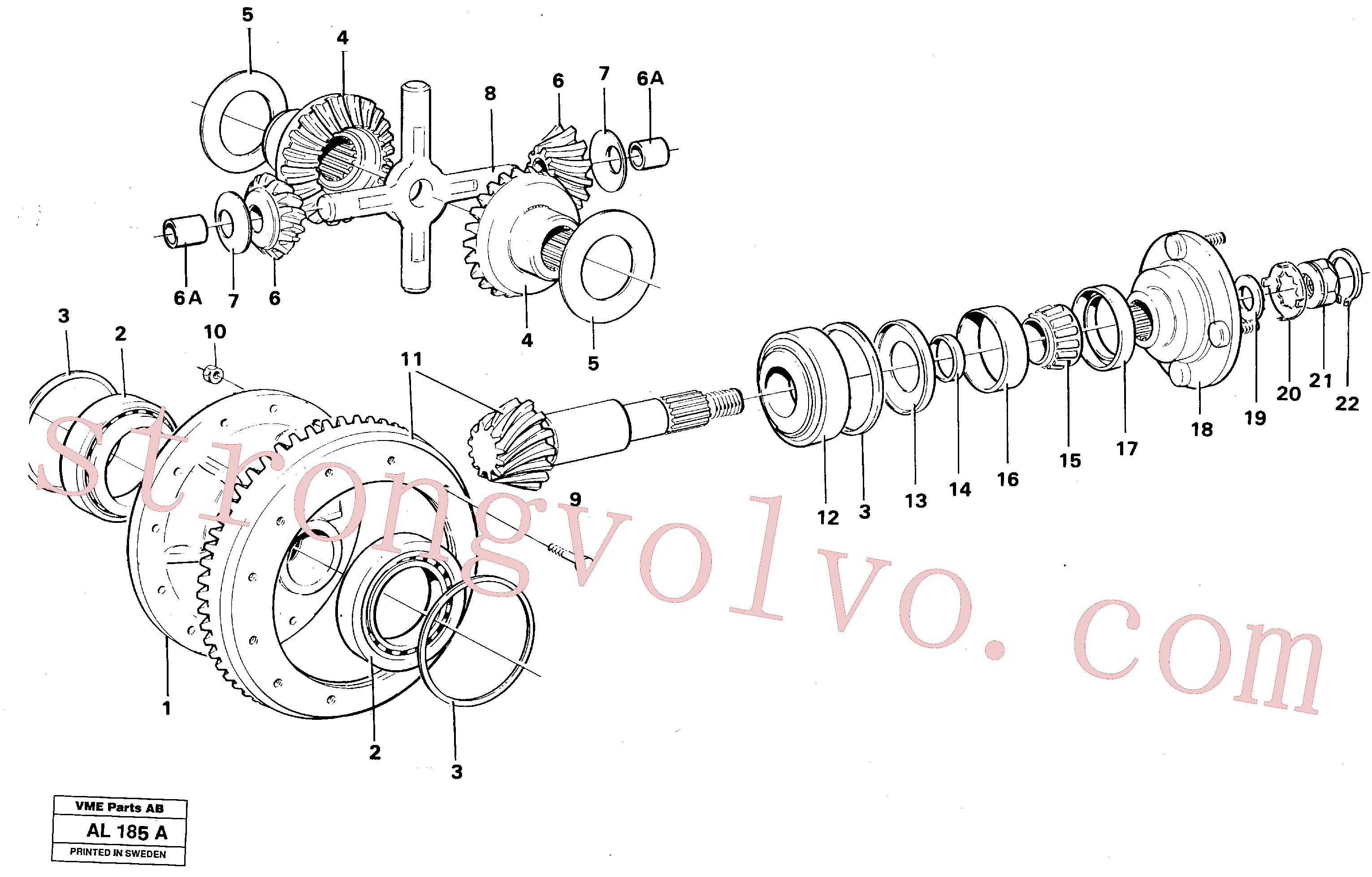 VOE11035920 Volvo(AL185A Montagem)