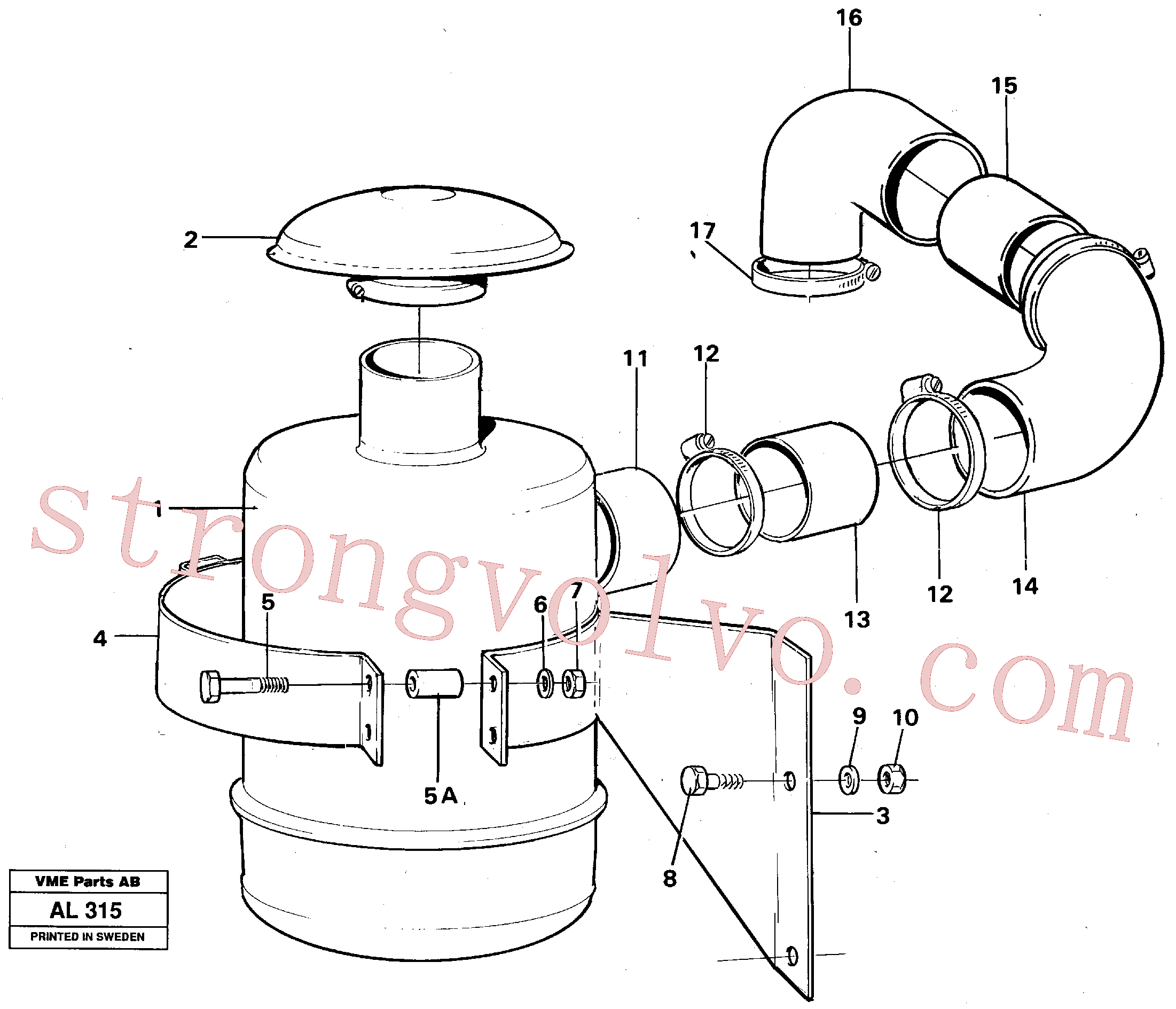 VOE930440 Volvo(AL315 Montagem)