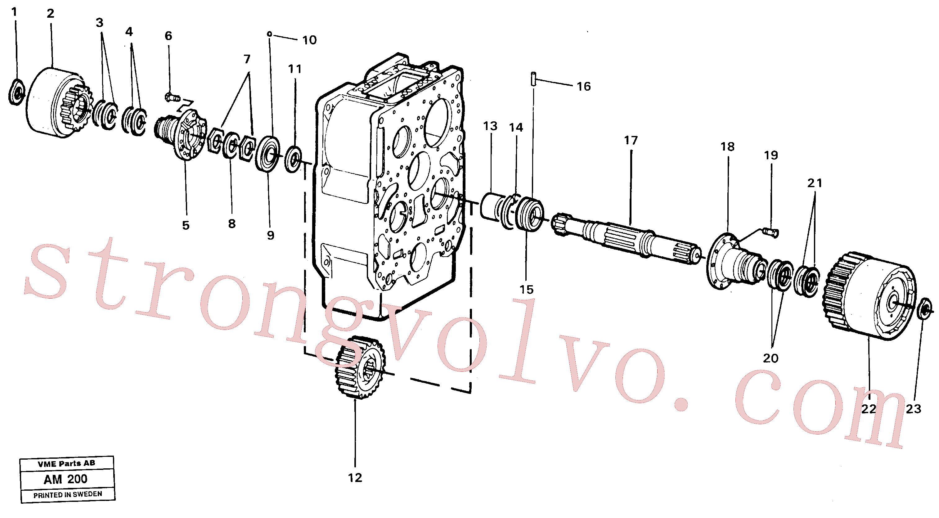 China Made VOE13801348 Esfera Volvo Acessórios para escavadeira