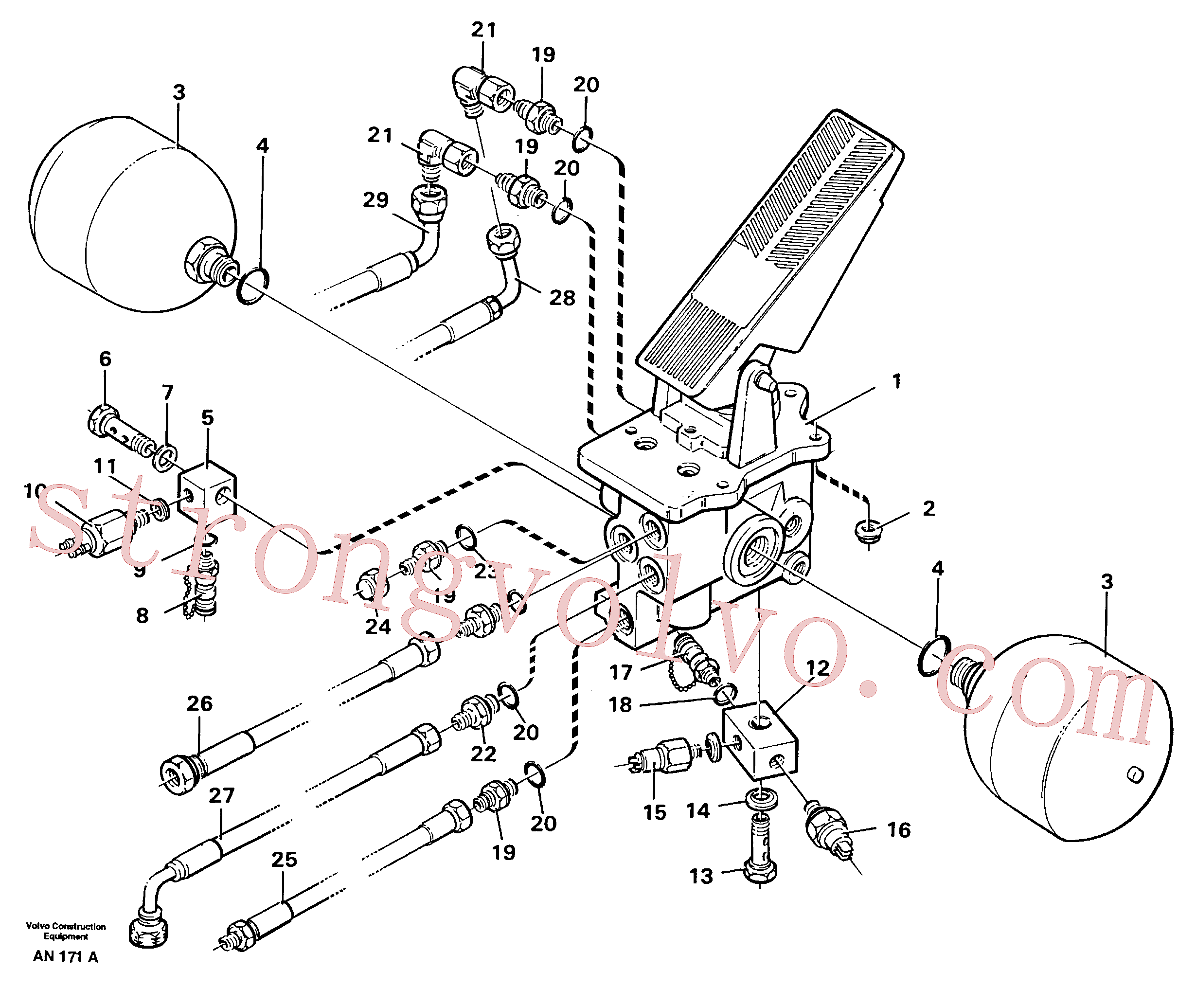 VOE976928 Volvo(AN171A Montagem)
