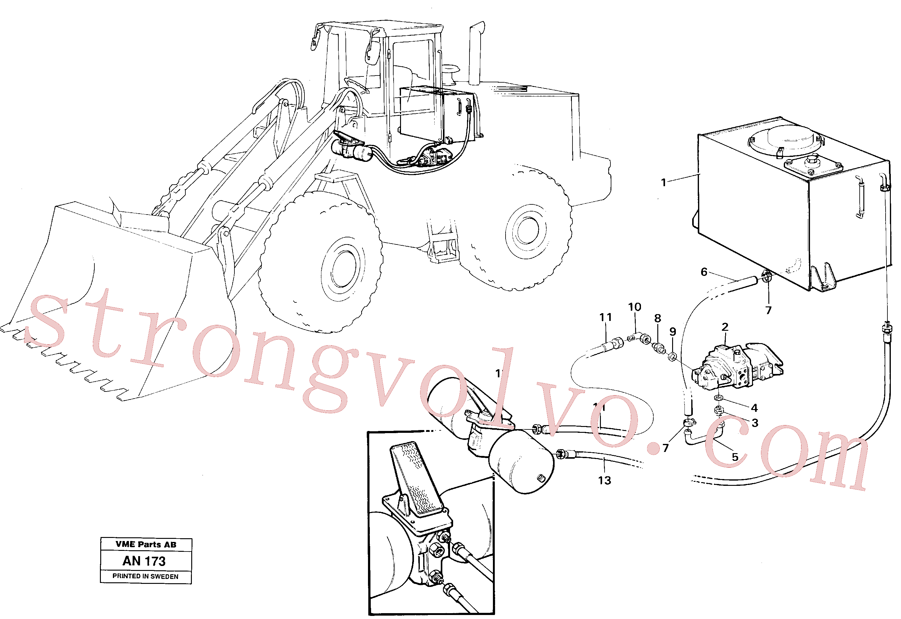 VOE13944498 Arruela de vedação, Junta Inscreva-se para Volvo Acessórios para escavadeira