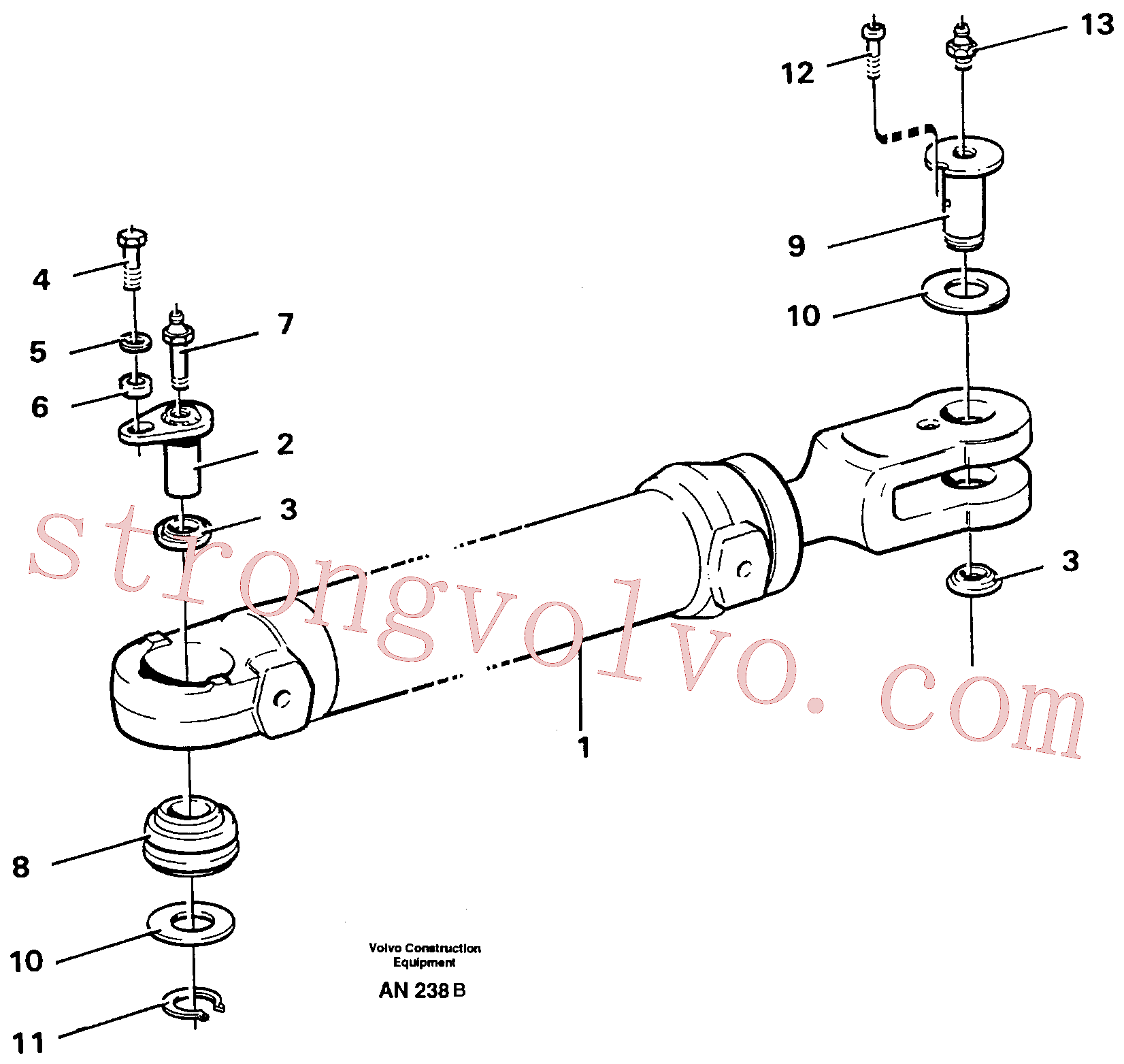 VOE11018200 Volvo(AN238B Montagem)