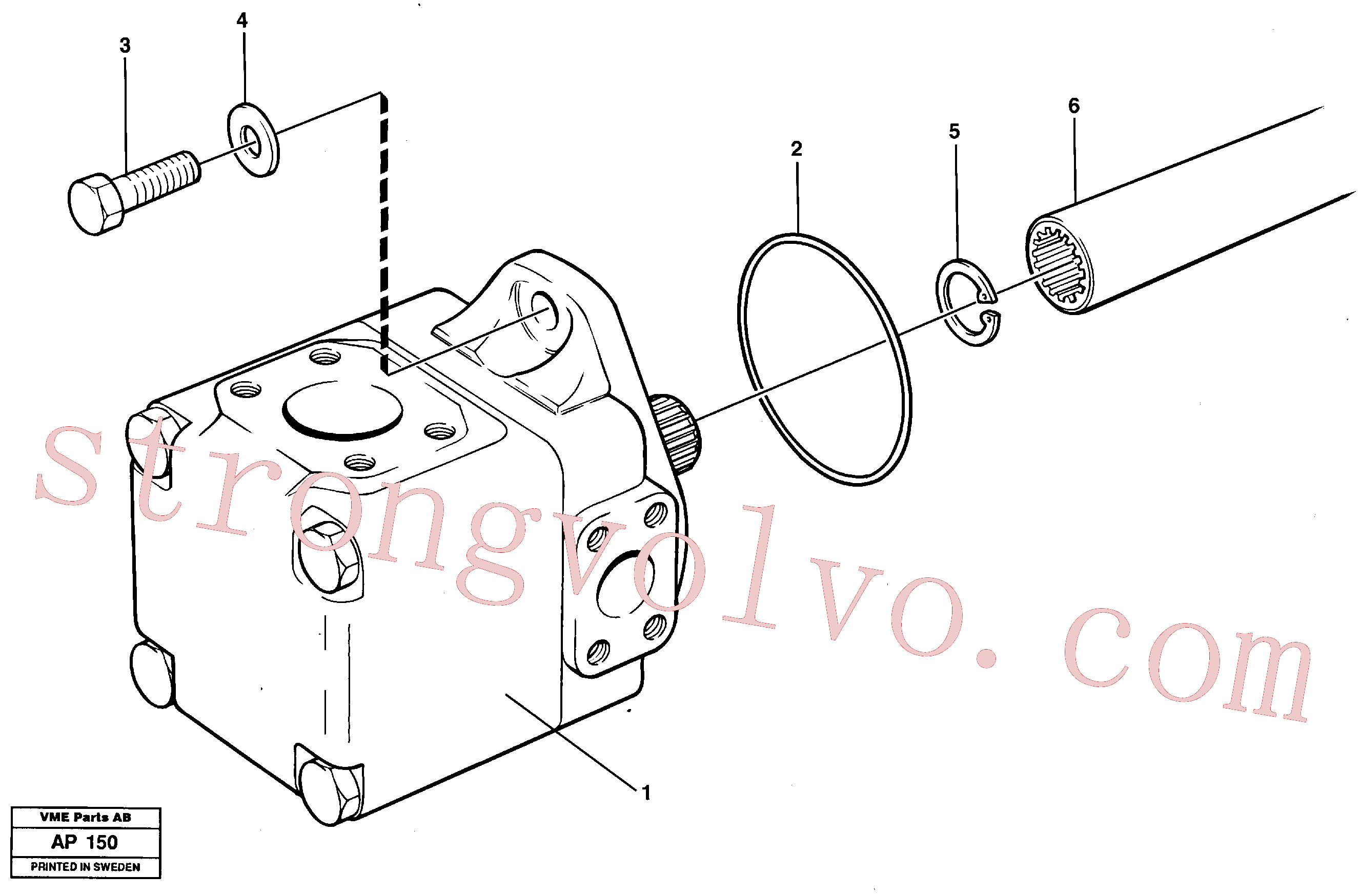 VOE11038380 Volvo(AP150 Montagem)