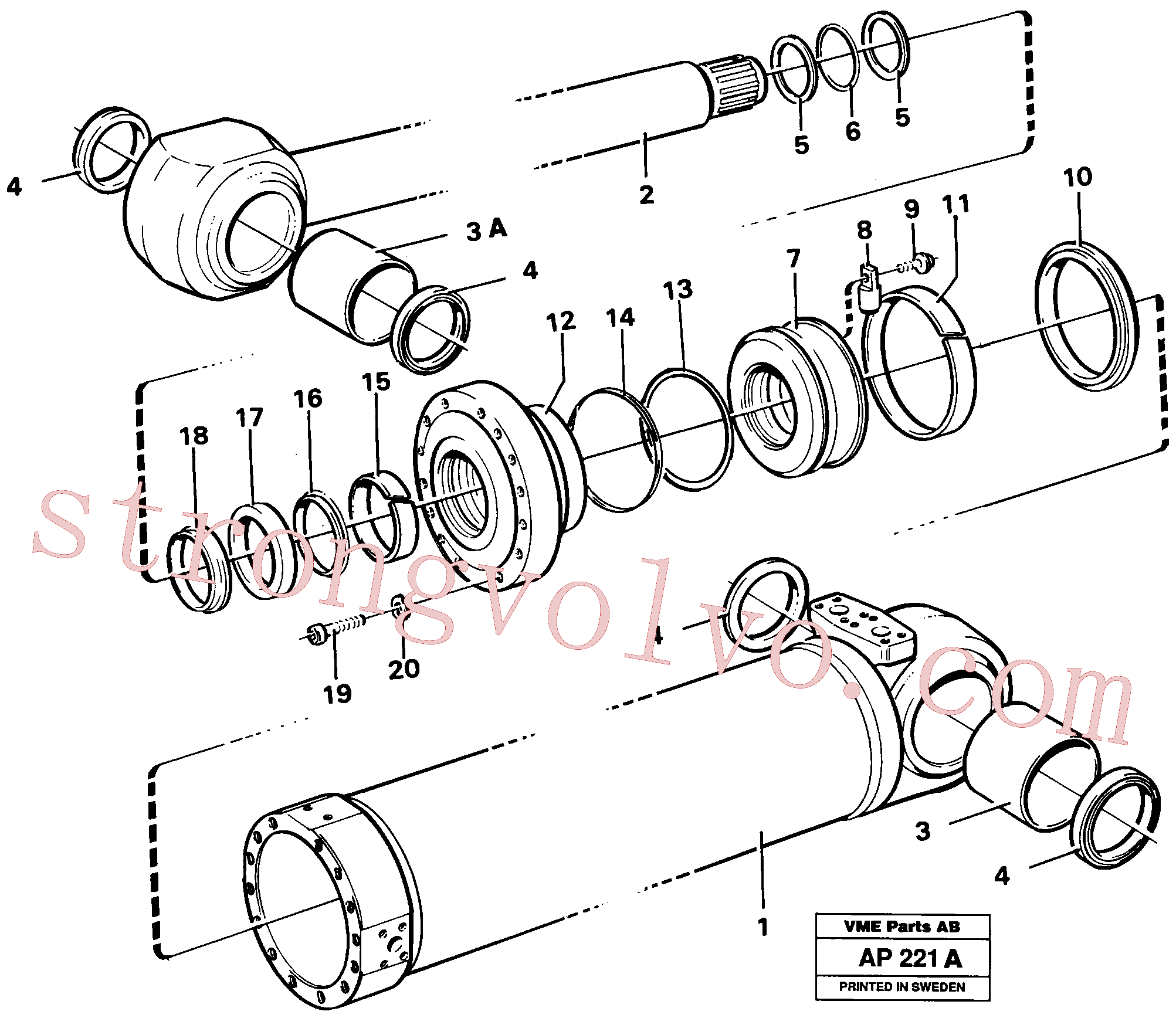 VOE947999 Volvo(AP221A Montagem)