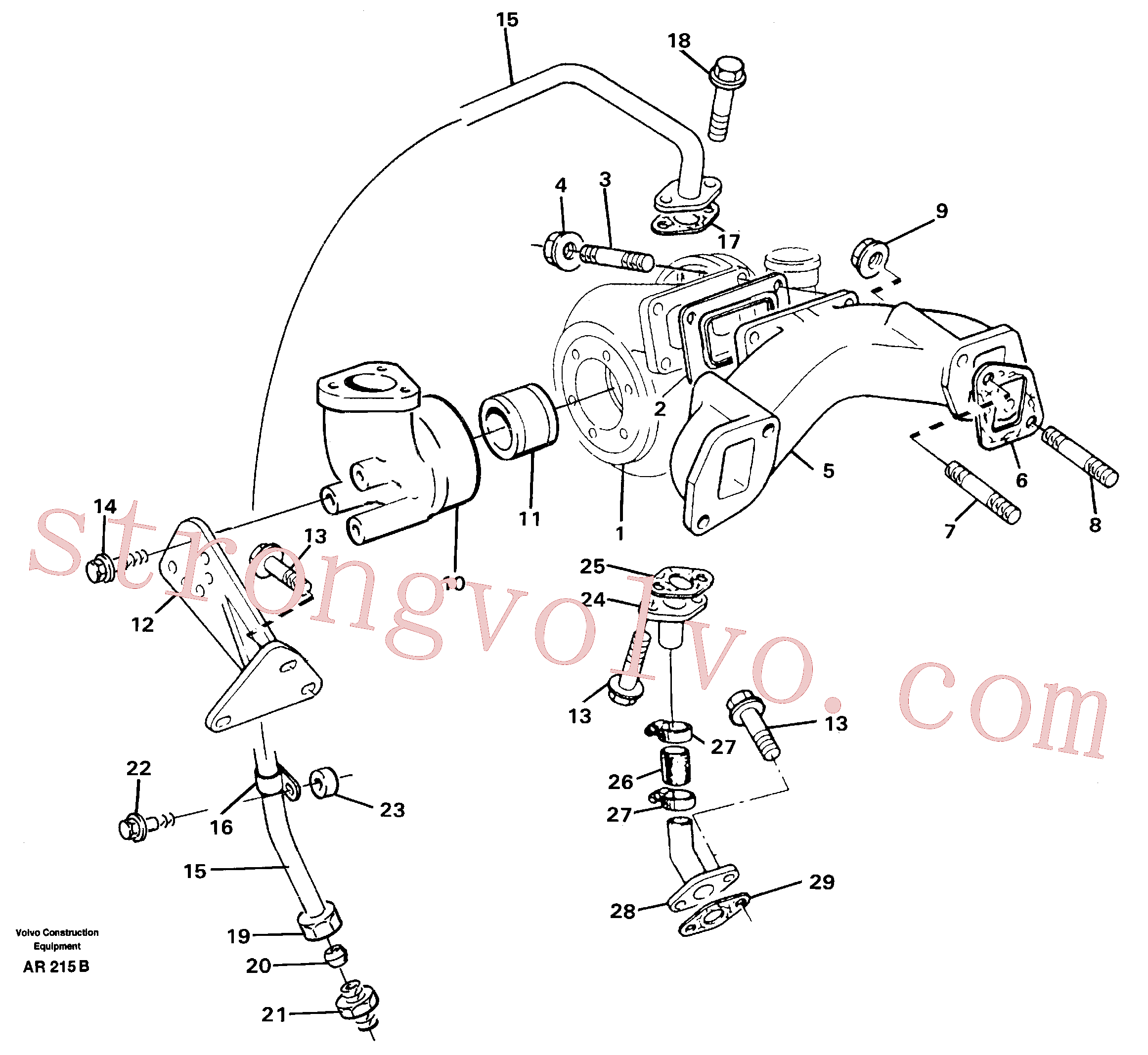 VOE924077 Volvo(AR215B Montagem)