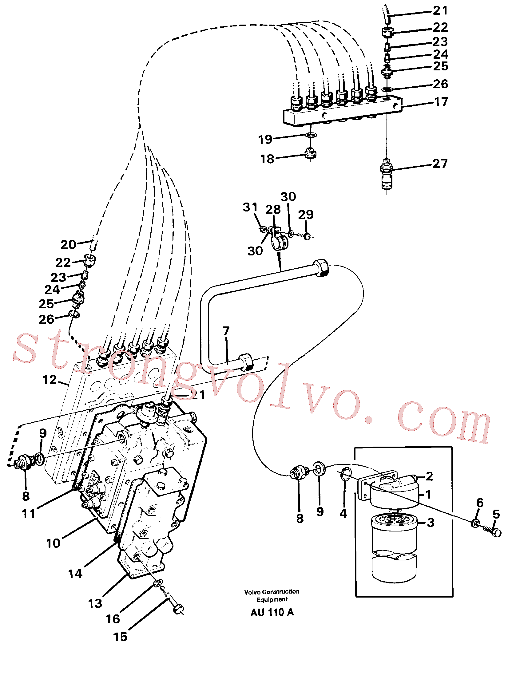 VOE945355 Volvo(AU110A Montagem)