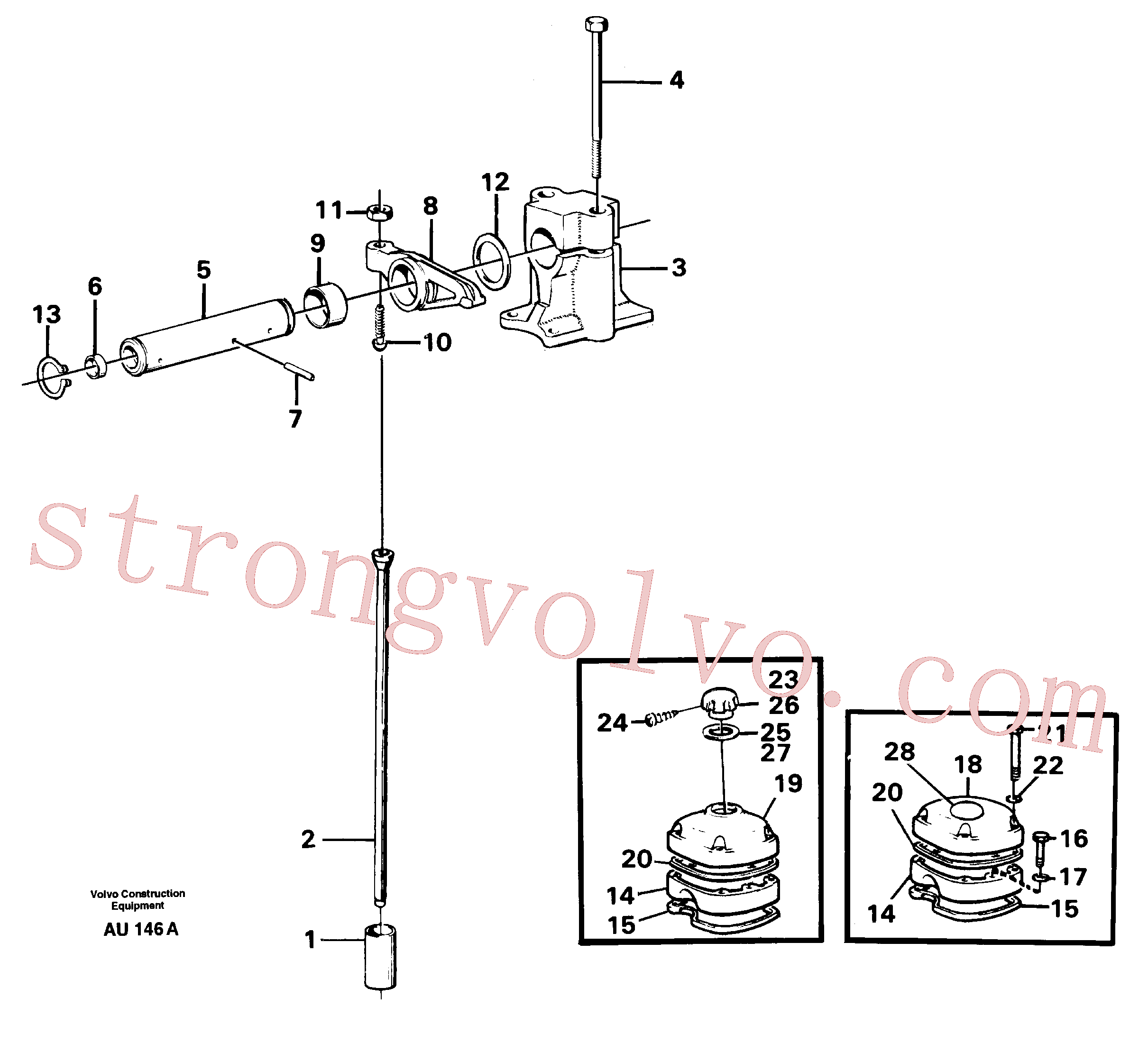 Volvo VOE941488 Arruela Volvo Acessórios para escavadeira