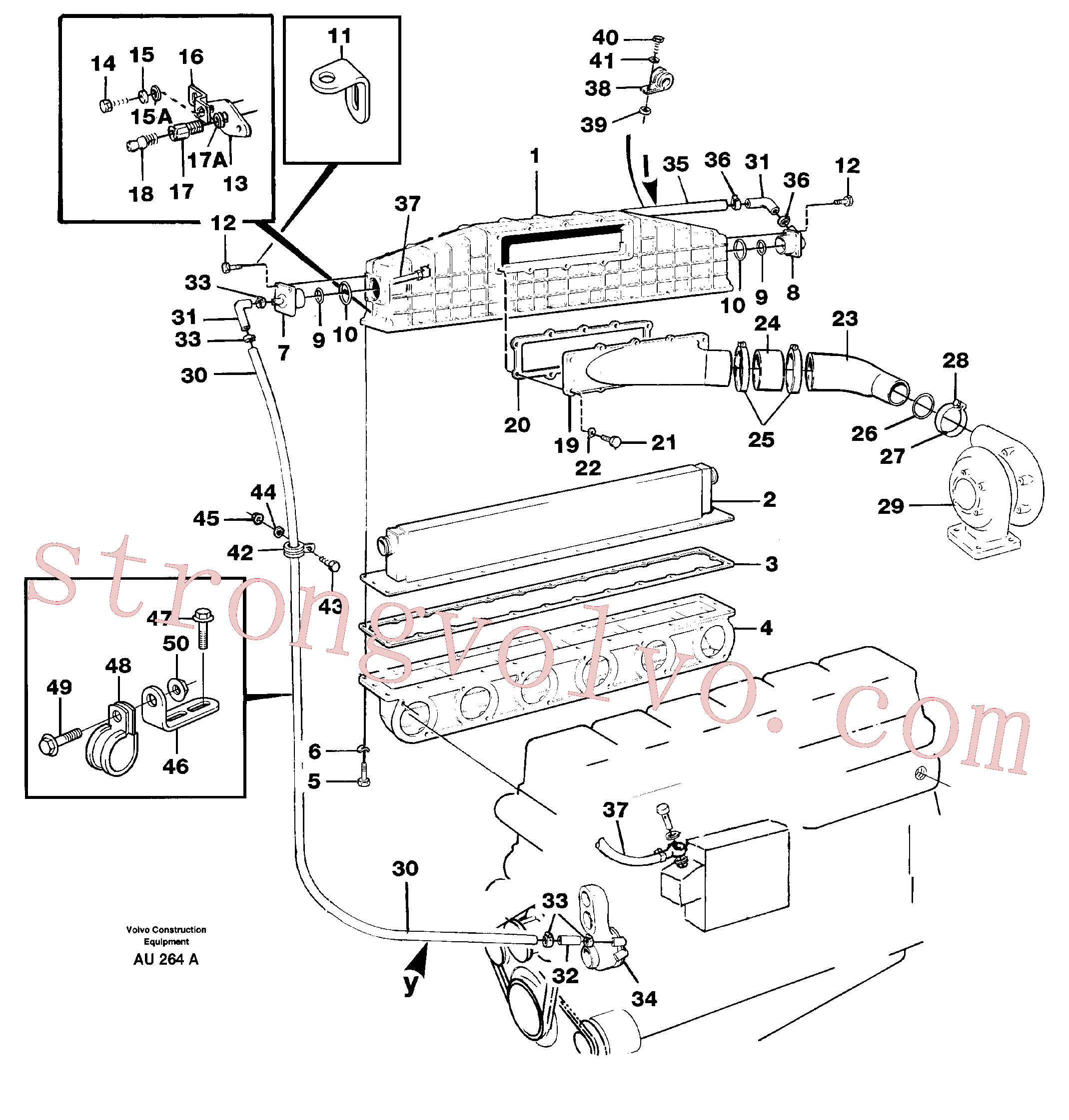 SA9285-14000 Volvo(AU264A Montagem)